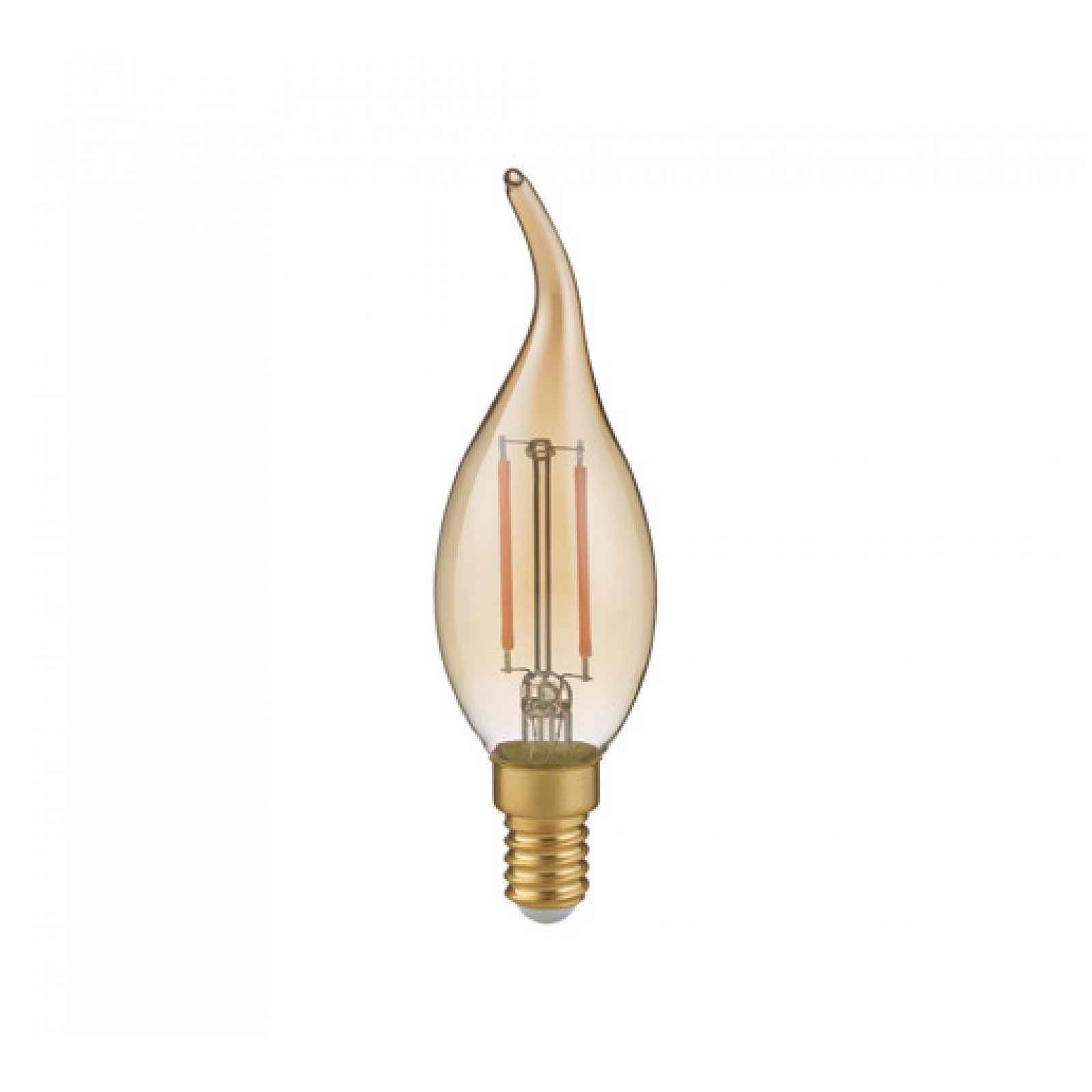 LED žárovka Trio Windstosskerze amber 990-4790