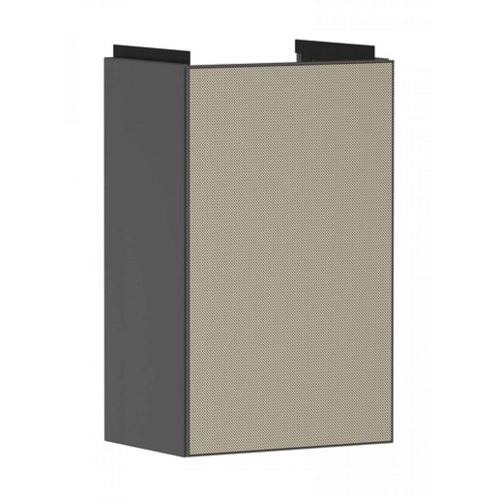 Skříňka pod umyvadlo bez umyvadla Hansgrohe Xevolos E 34x57,5x24,5 cm břidlicová matná šedá mat 54168390