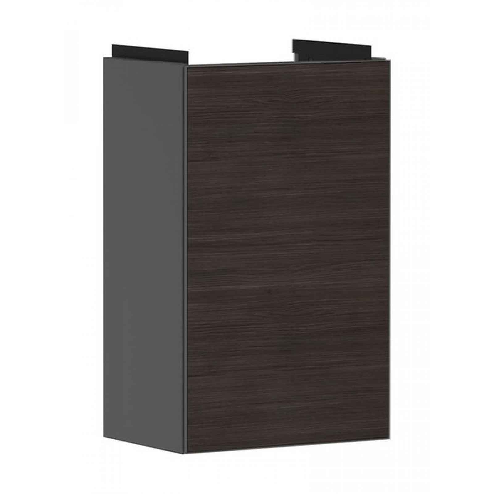 Skříňka pod umyvadlo bez umyvadla Hansgrohe Xevolos E 34x57,5x24,5 cm břidlicová matná šedá mat 54168730