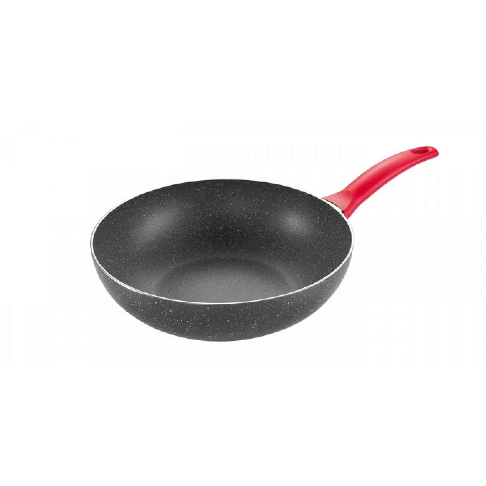 Wok Tescoma MANICO ROSSO pr. 28 cm