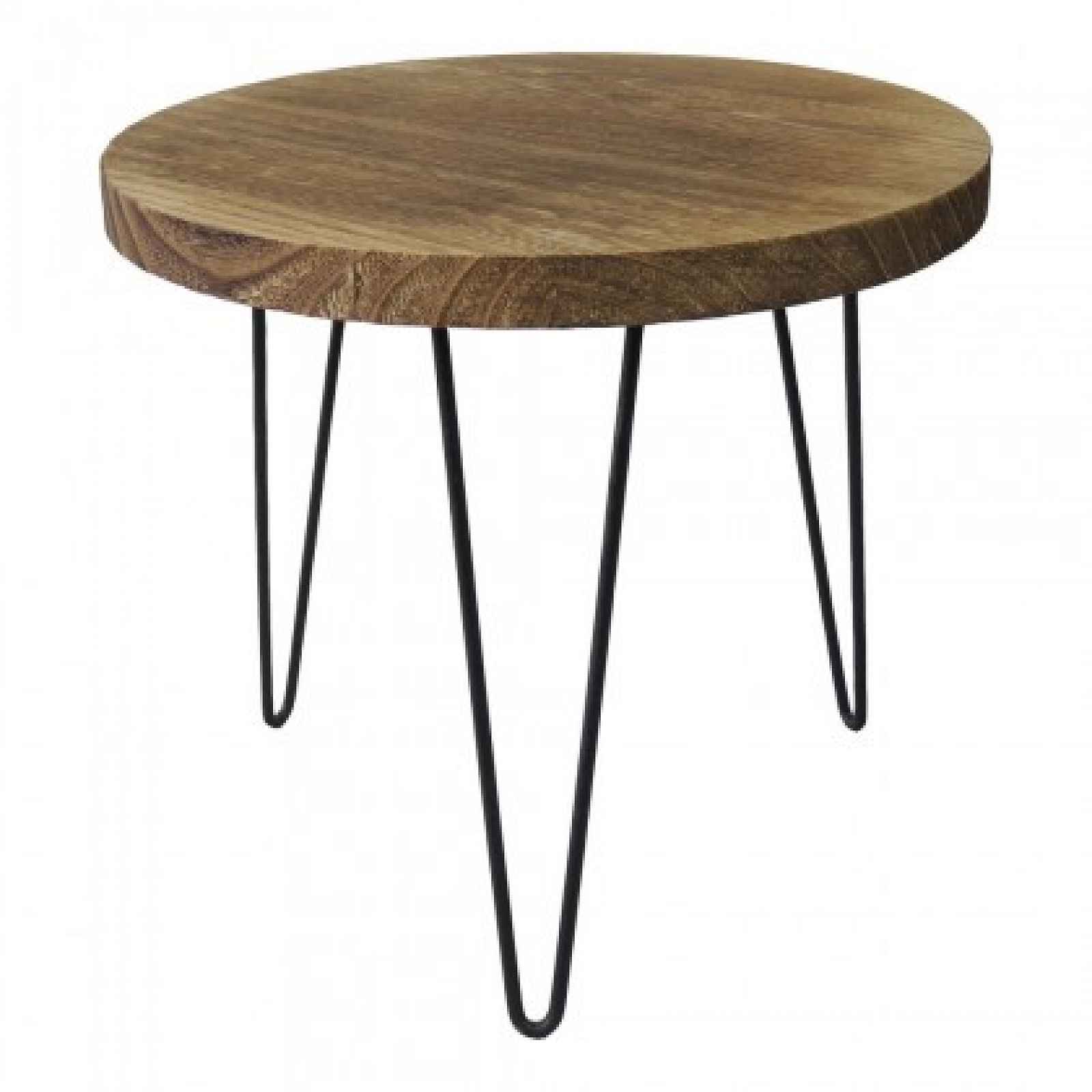 Konferenční stolek Shape 34x31x34 (světlé dřevo)