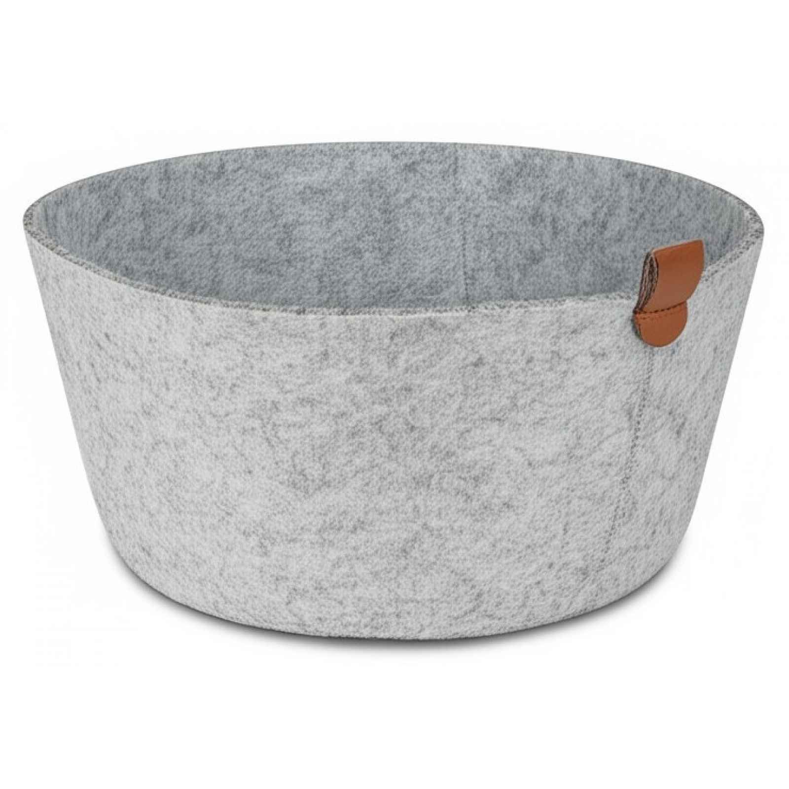 Úložný košík LifeStyle 24 cm, světle šedá