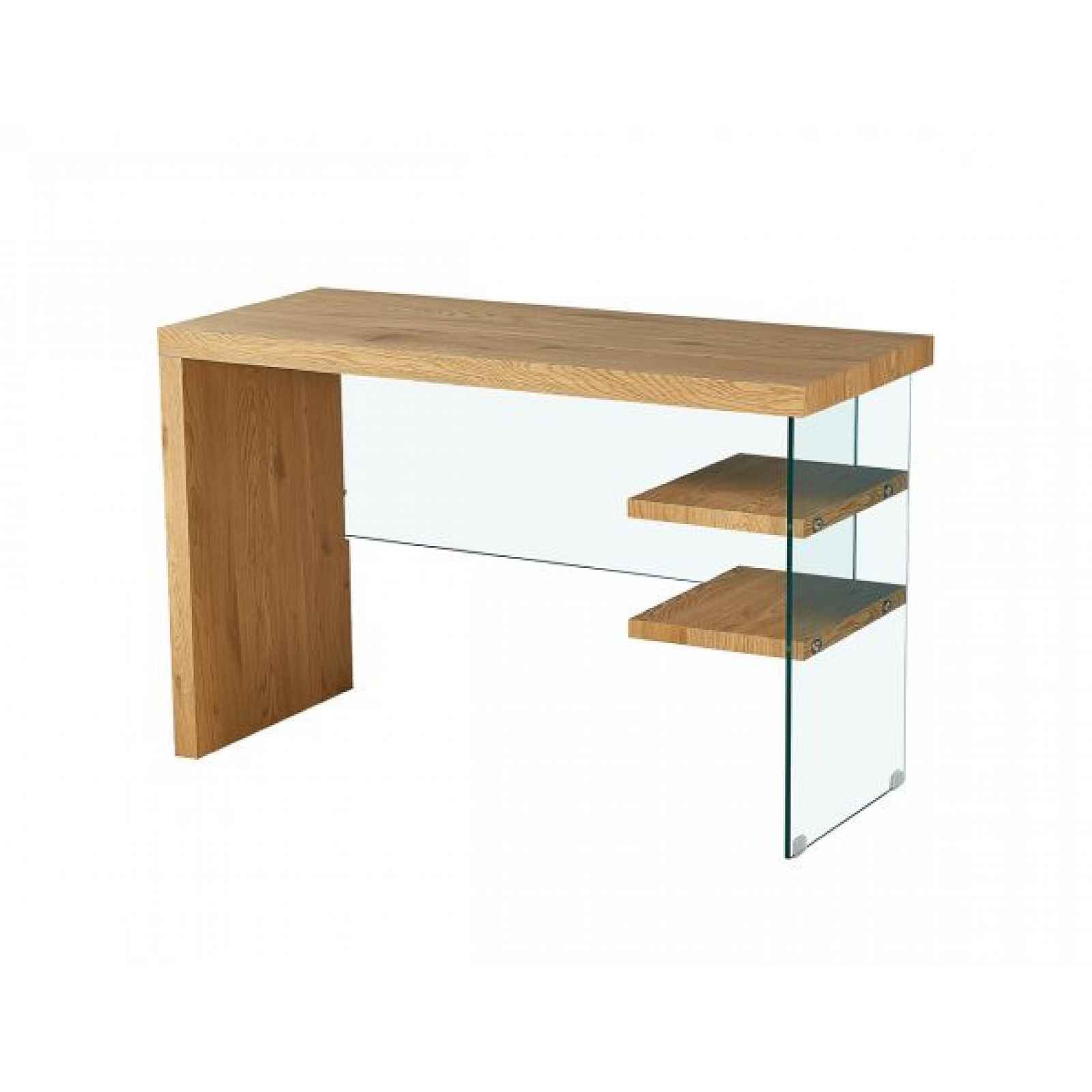 Konzolový/psací stolek, dub, ENRIK