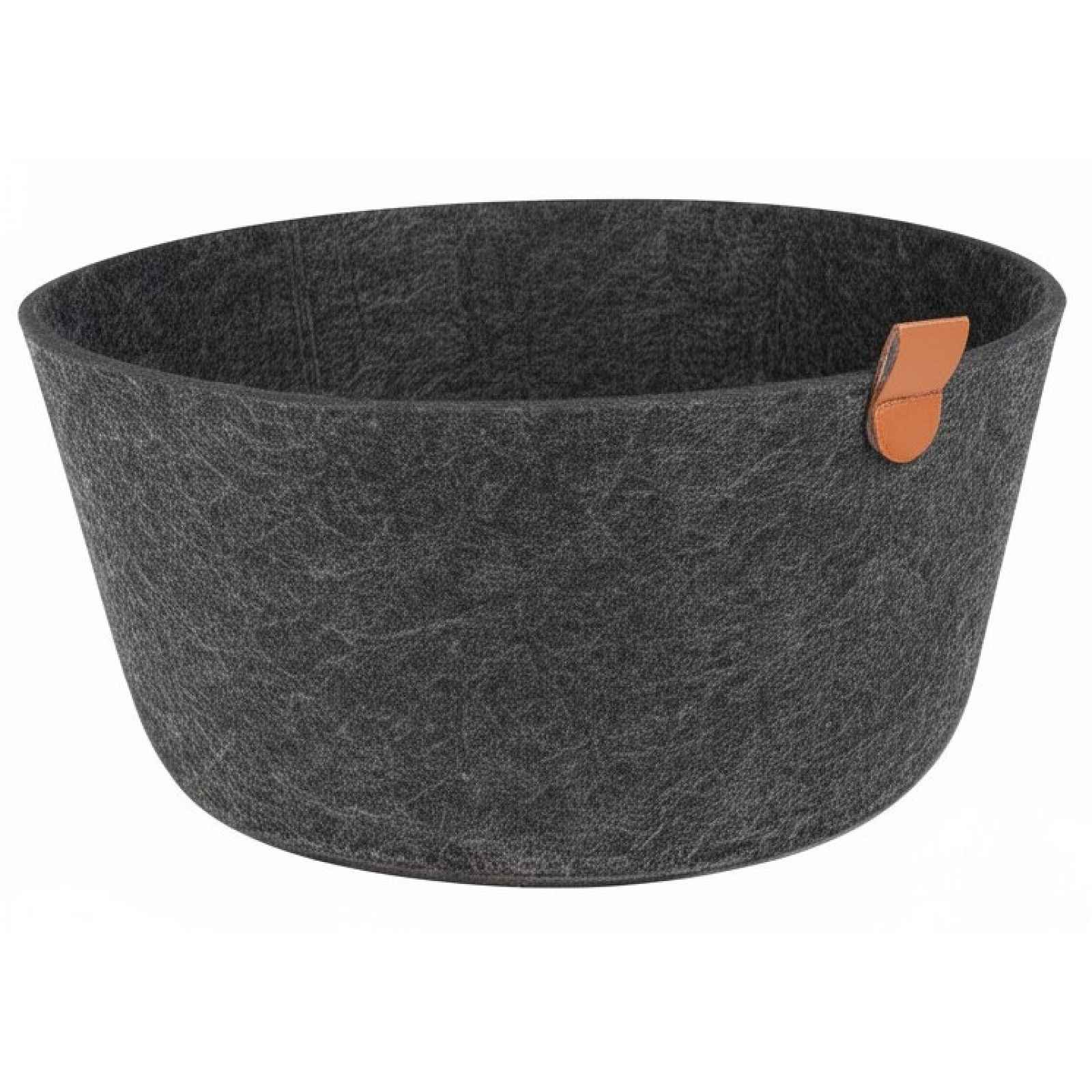 Úložný košík LifeStyle 24 cm, tmavě šedá