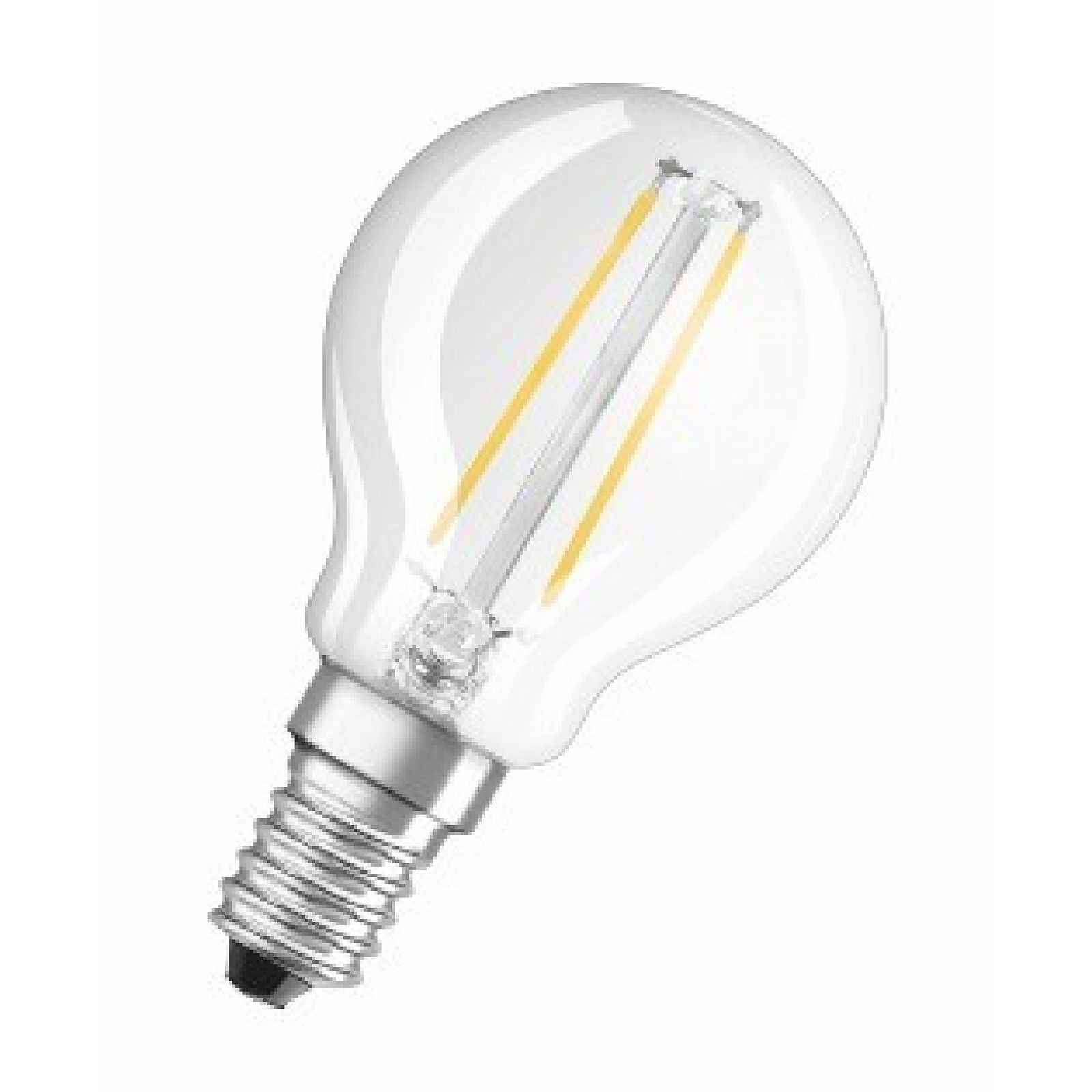 LED žárovka Osram STAR, E14, 4W, kulatá, teplá bílá