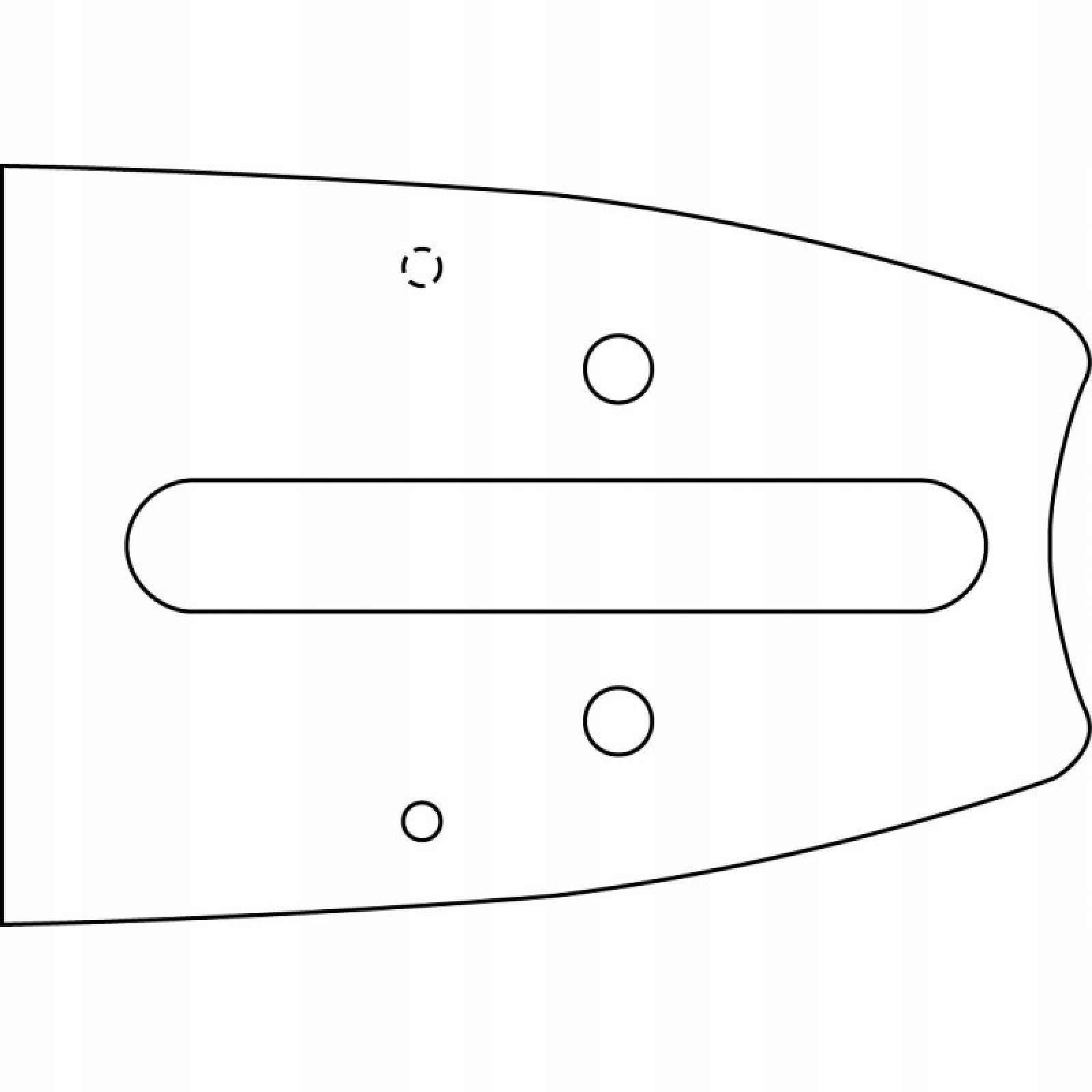 Vodící lišta Oregon Armor Tip 163ATMD025 40 cm (16”) .325" 3/8" .404" 1, 6 mm