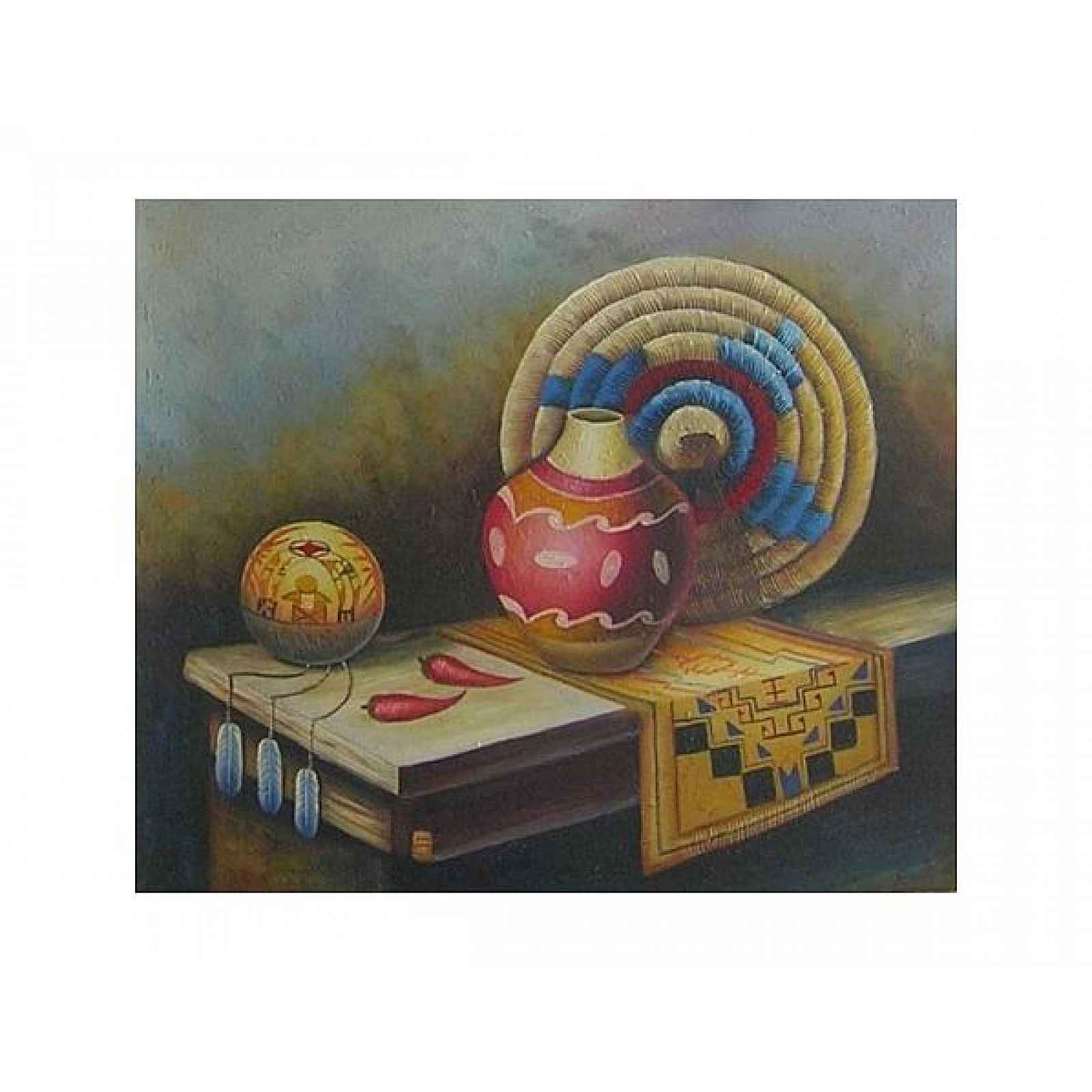 Obraz - Mexické předměty