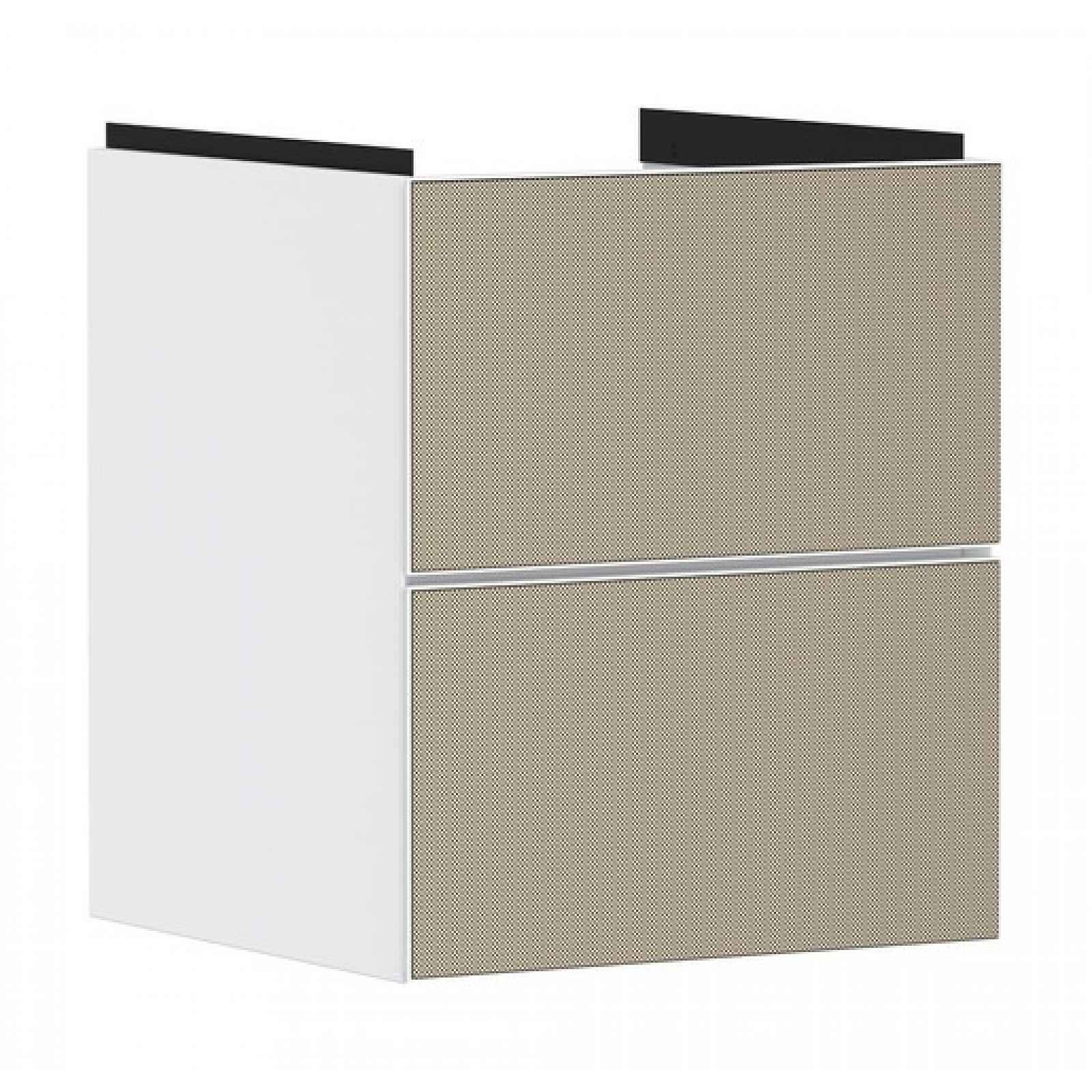 Skříňka pod umyvadlo bez umyvadla Hansgrohe Xevolos E 48x57,5x47,5 cm bílá matná 54172390