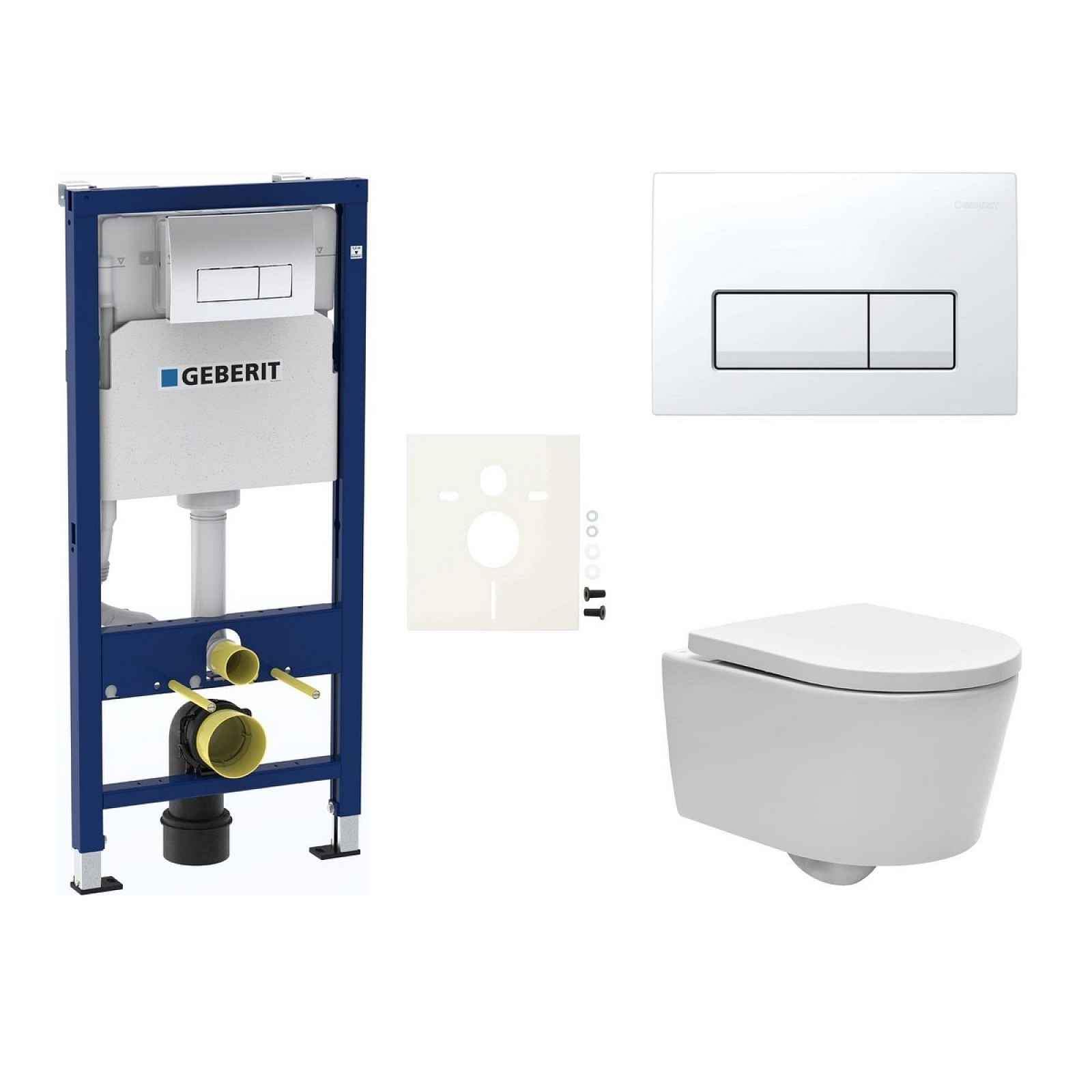 Závěsný wc set do lehkých stěn / předstěnová SAT Brevis SIKOGESBRED50