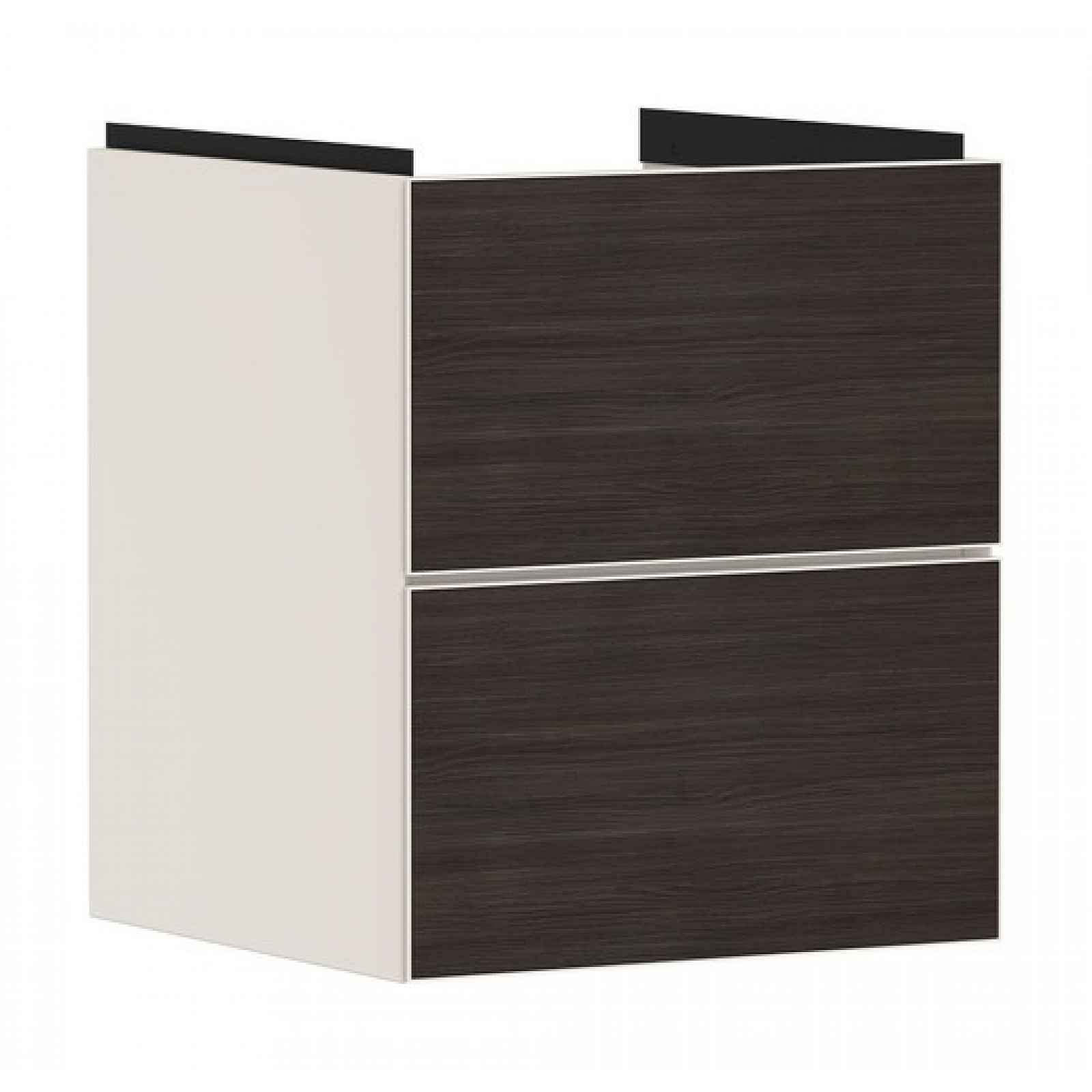 Skříňka pod umyvadlo bez umyvadla Hansgrohe Xevolos E 48x57,5x47,5 cm písková matná béžová mat 54173730