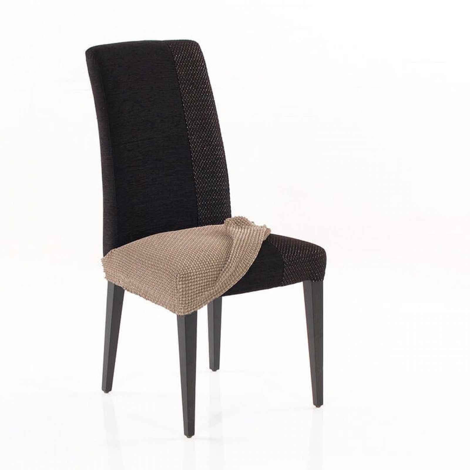 Nueva Textura decoDoma napínací potah strečový NIAGARA oříšková židle 2 ks 40 x 40 cm