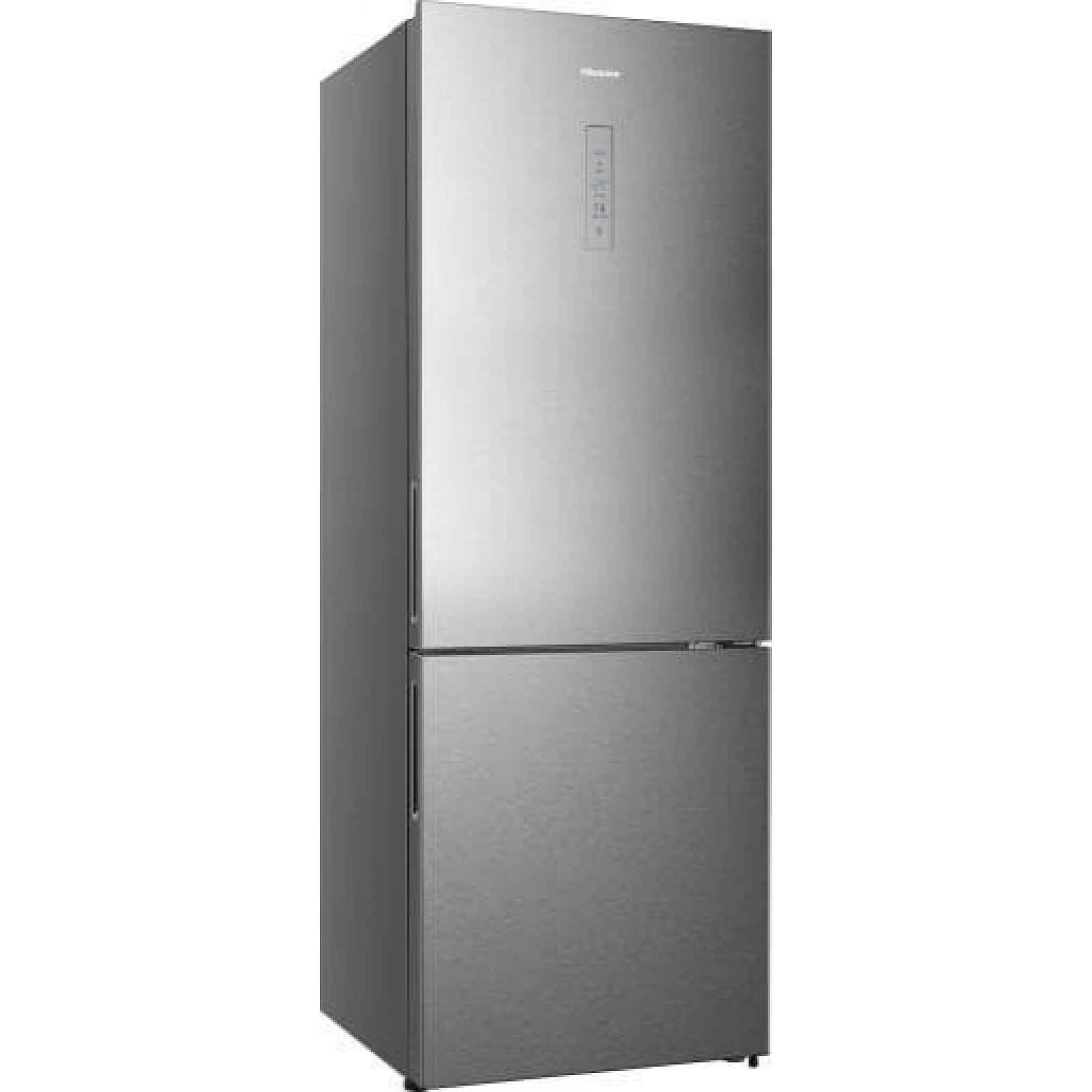 Kombinovaná lednice Hisense stříbrná RB645N4BID