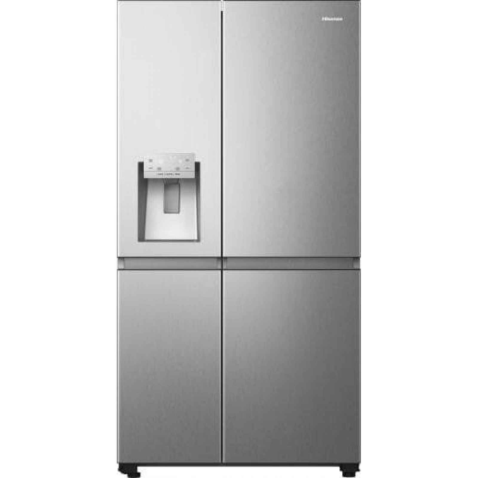 Lednice Hisense stříbrná RS818N4TIC