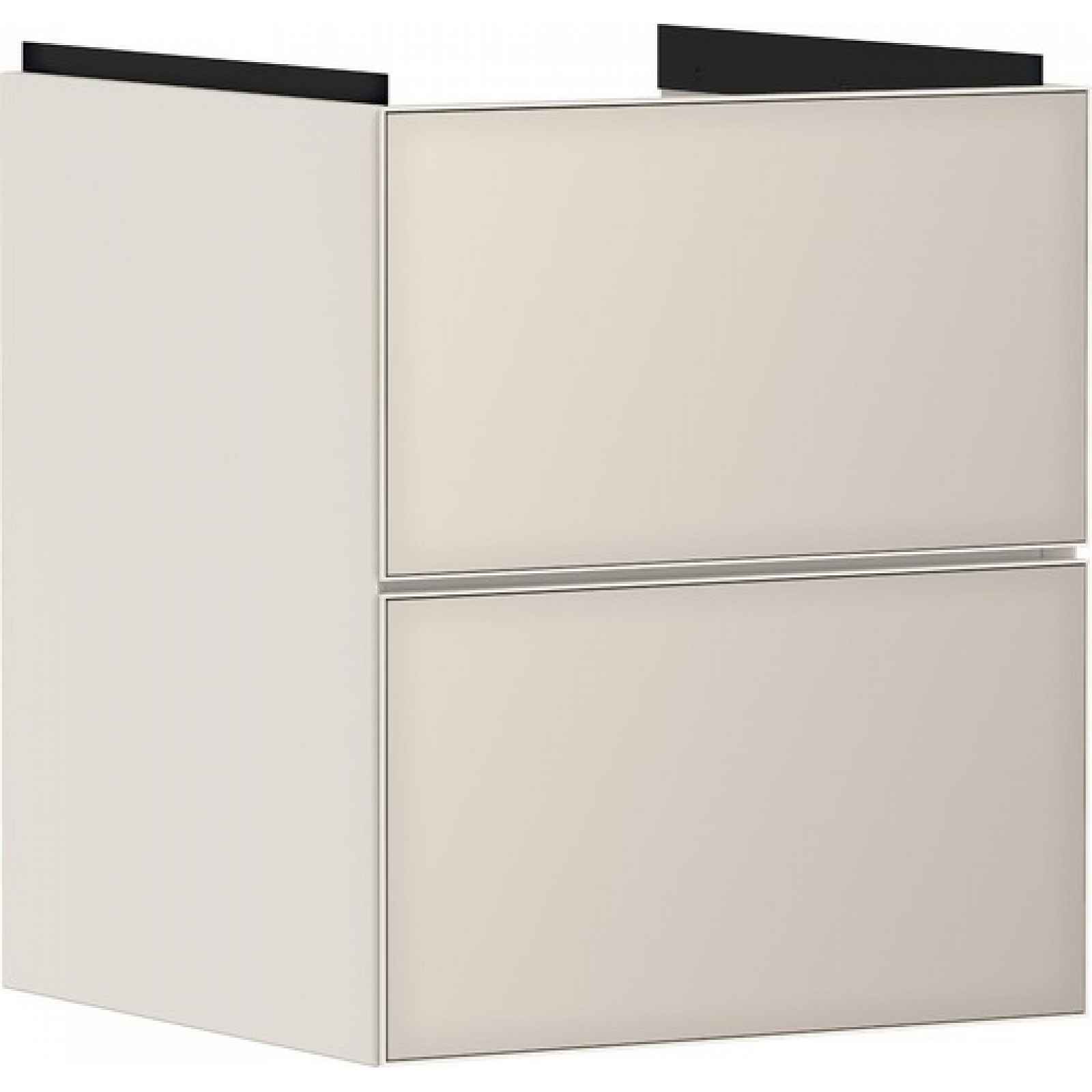 Skříňka pod umyvadlo bez umyvadla Hansgrohe Xevolos E 48x57,5x47,5 cm písková matná béžová mat 54173790