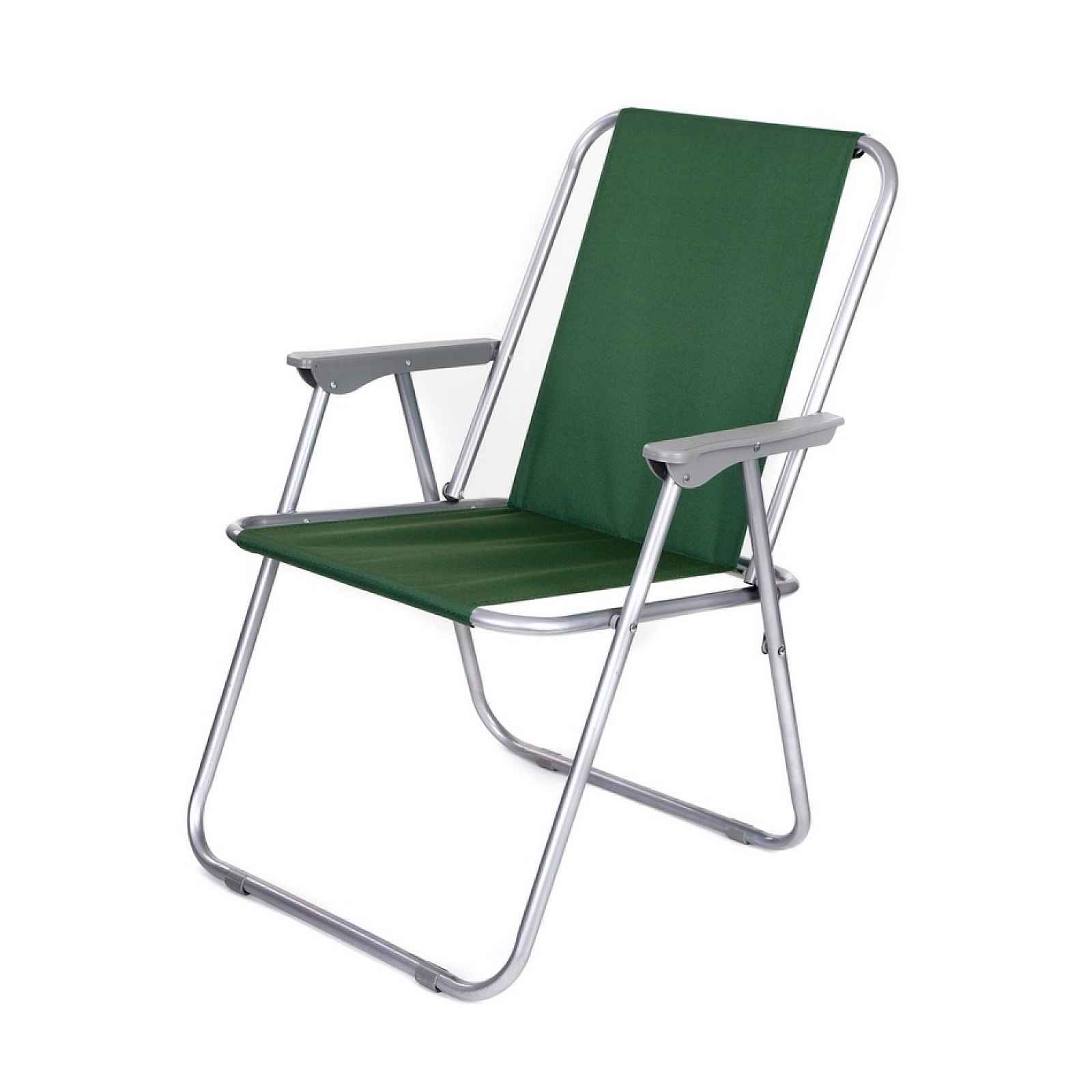HAPPY GREEN Židle plážová skládací, zelená