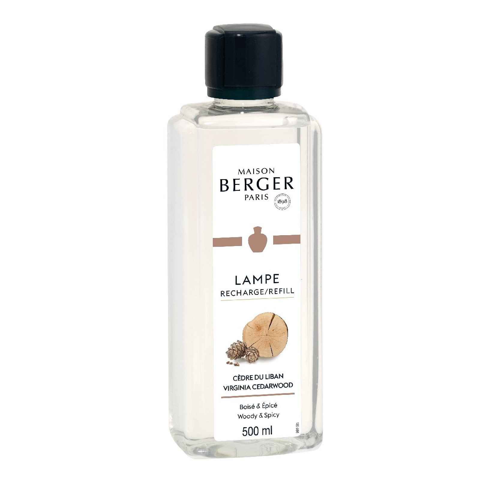 Maison Berger Paris náplň do katalytické lampy Libanonský cedr, 500 ml