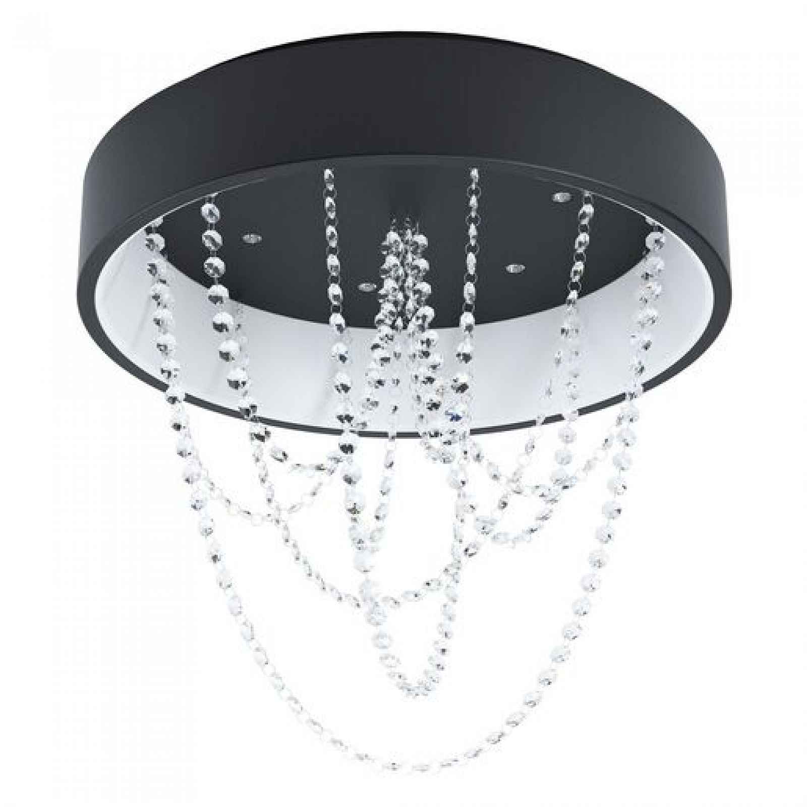 LED Stropní osvětlení Eglo BERLONA černá 39762