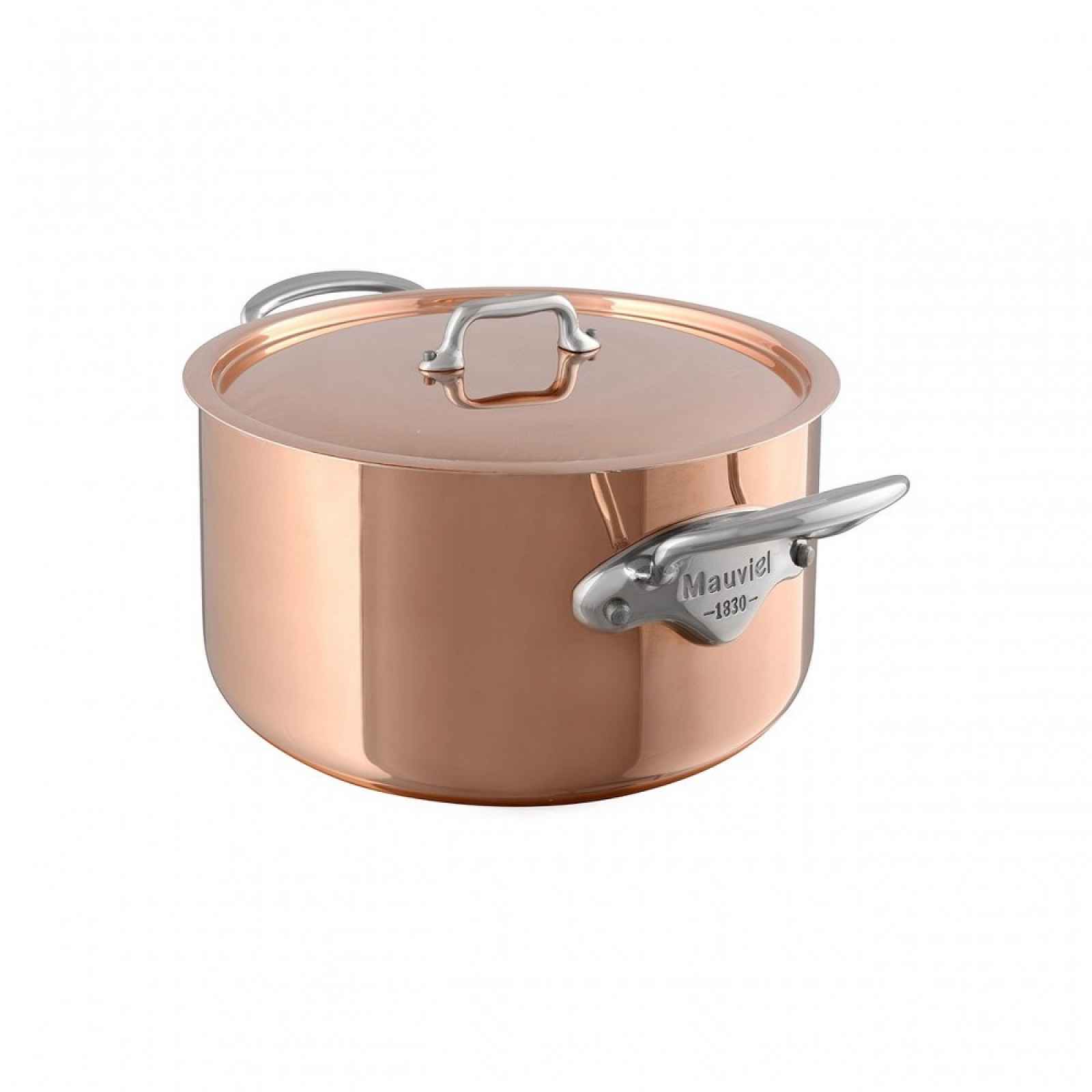 Mauviel M´150s hrnec s poklicí, 24 cm / 6,1 l