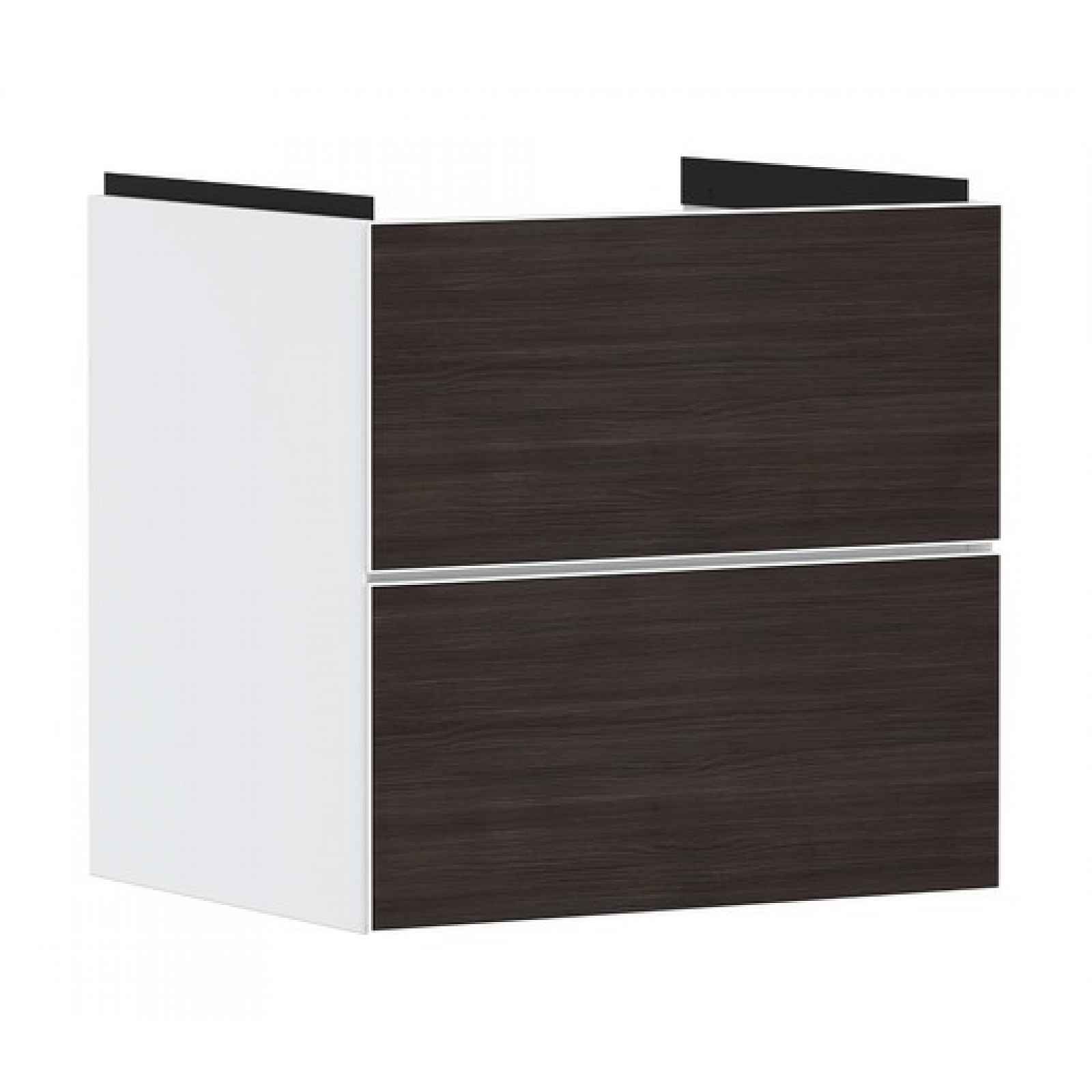 Skříňka pod umyvadlo bez umyvadla Hansgrohe Xevolos E 58x57,5x47,5 cm bílá matná 54175730
