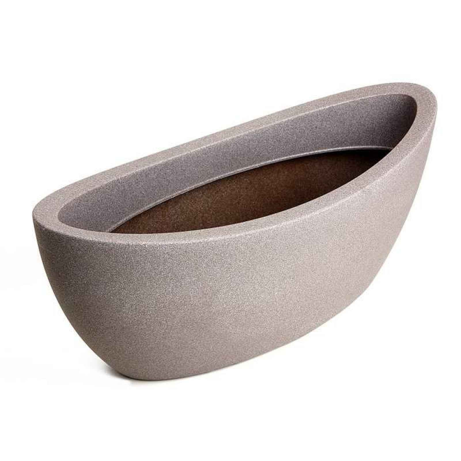 Žardina Scheurich GLOBE TAUPE GRANIT 253 plastová 58cm