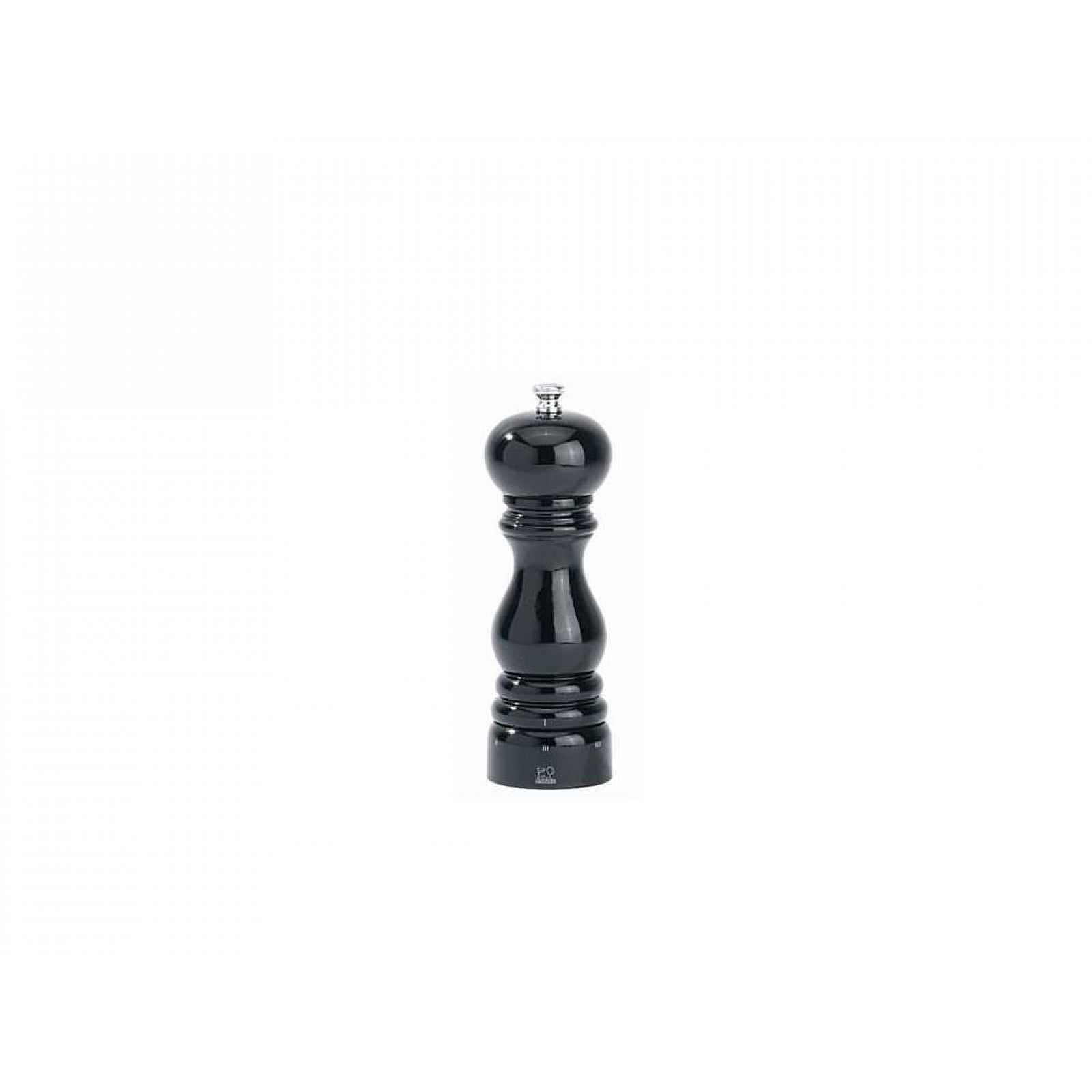 Peugeot Dřevěný mlýnek Paris na pepř - 18 cm, černý