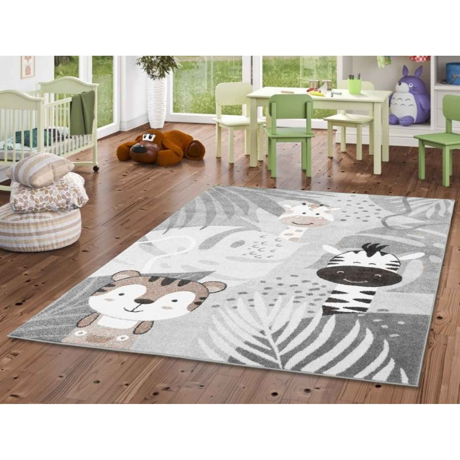 Dětský koberec Diamond 120x170 cm, motiv zvířata
