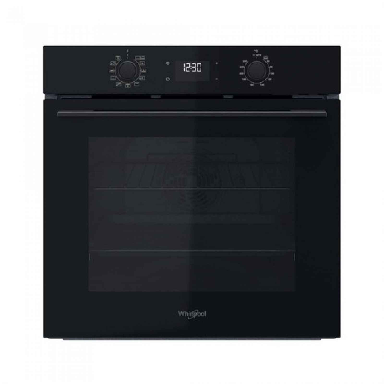 Vestavná elektrická trouba Whirlpool: černá barva - OMK58CU1SB