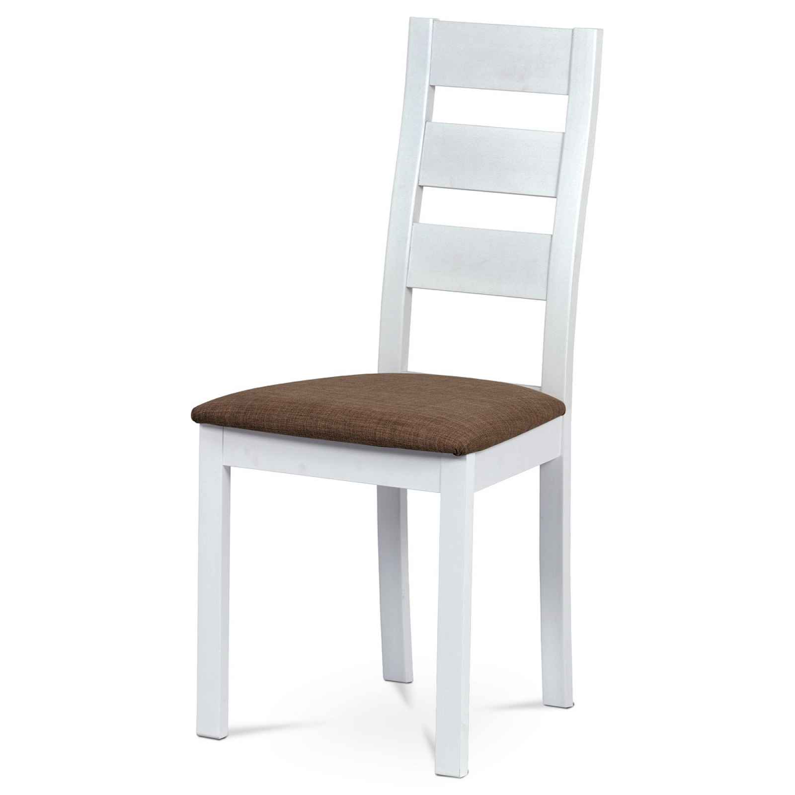 Jídelní židle, masiv buk/bílá barva