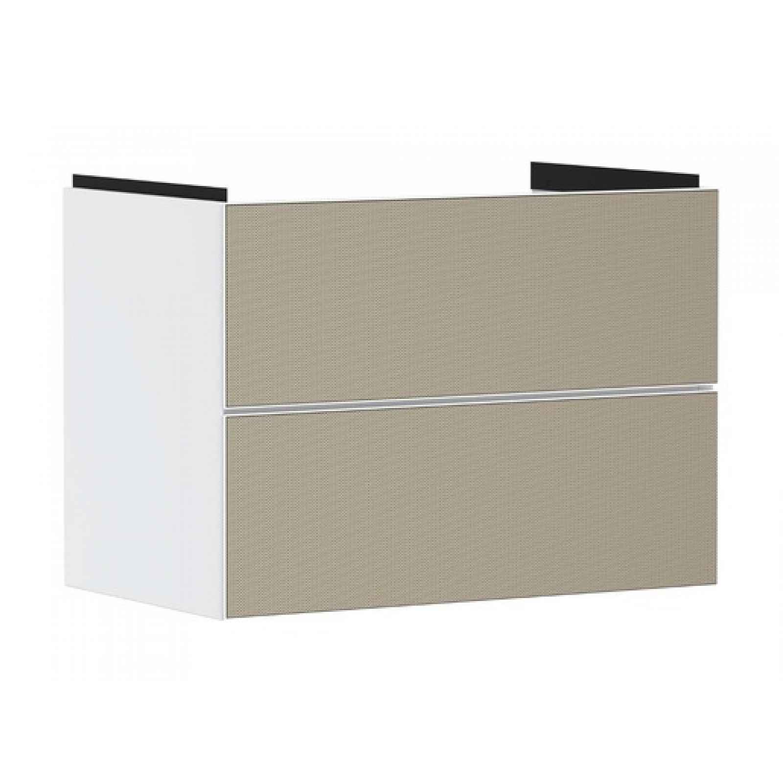 Skříňka pod umyvadlo bez umyvadla Hansgrohe Xevolos E 78x57,5x47,5 cm bílá matná 54178390