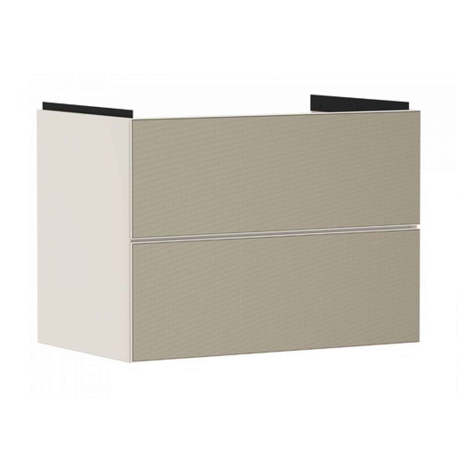 Skříňka pod umyvadlo bez umyvadla Hansgrohe Xevolos E 78x57,5x47,5 cm písková matná béžová mat 54179390