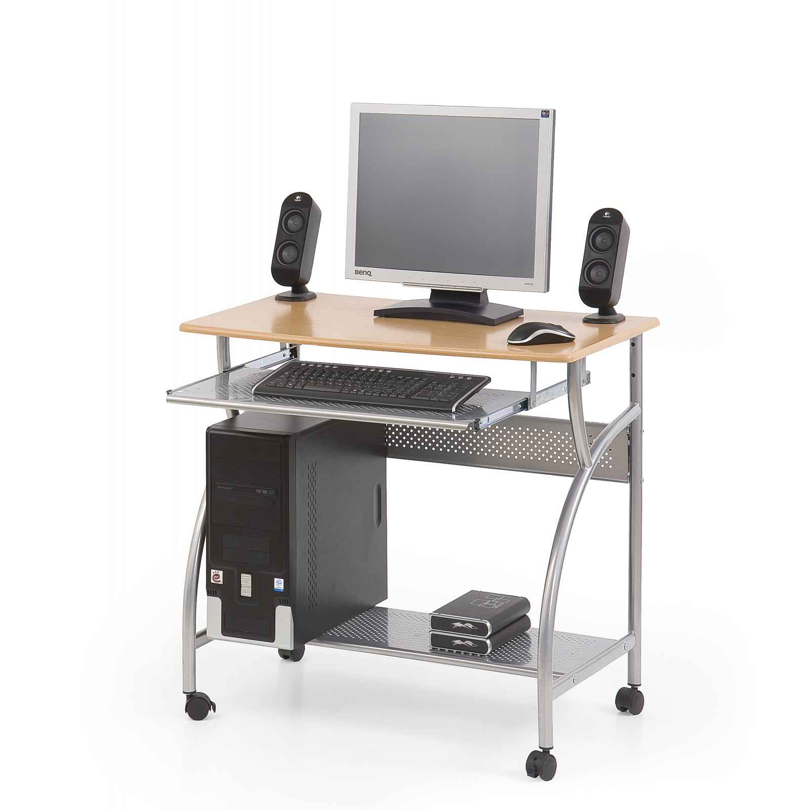 Jednoduchý PC stůl Hema1642, olše HELCEL