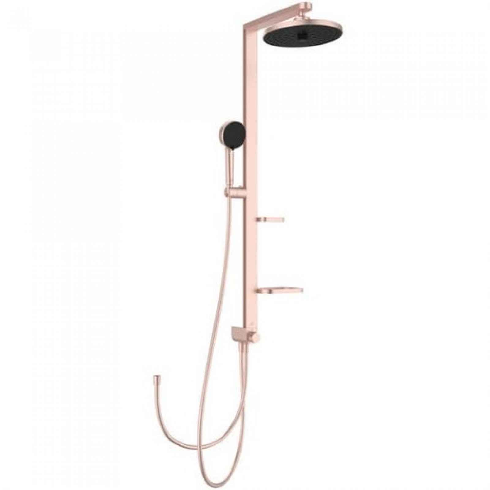 Sprchový systém Ideal Standard Alu+ s poličkou rosé BD585RO