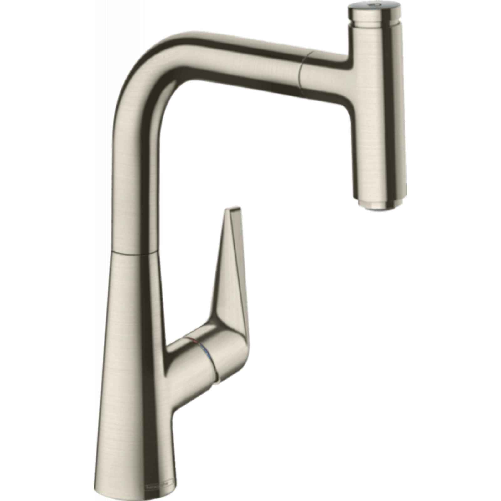 Dřezová baterie Hansgrohe Talis Select M51 s vytahovací sprškou vzhled nerezu 72822800