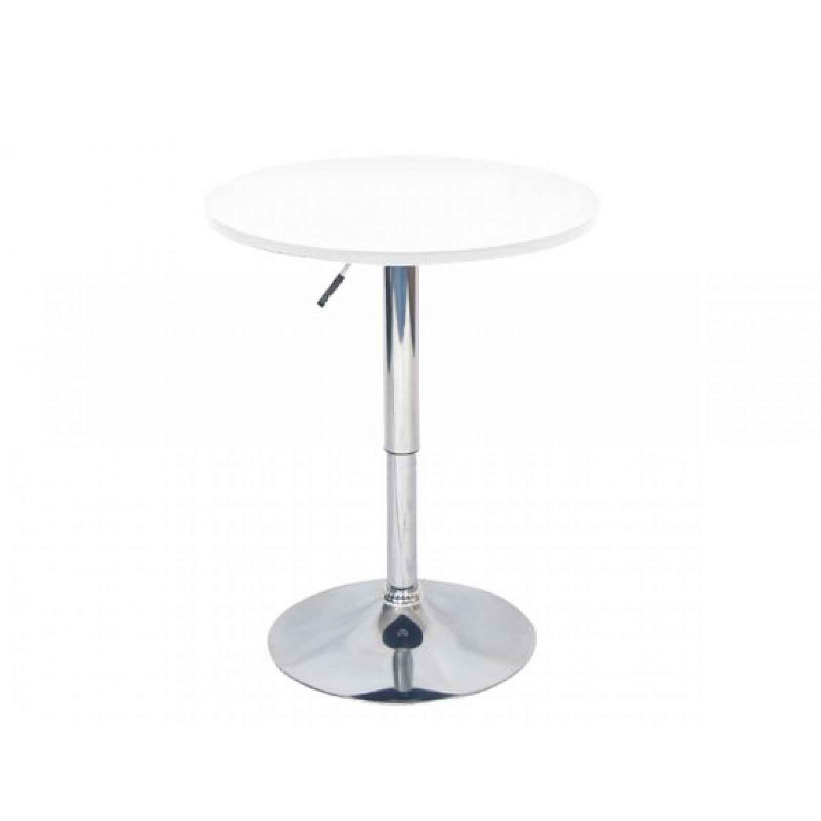 Barový stůl BRANY New s nastavitelnou výškou, bílá