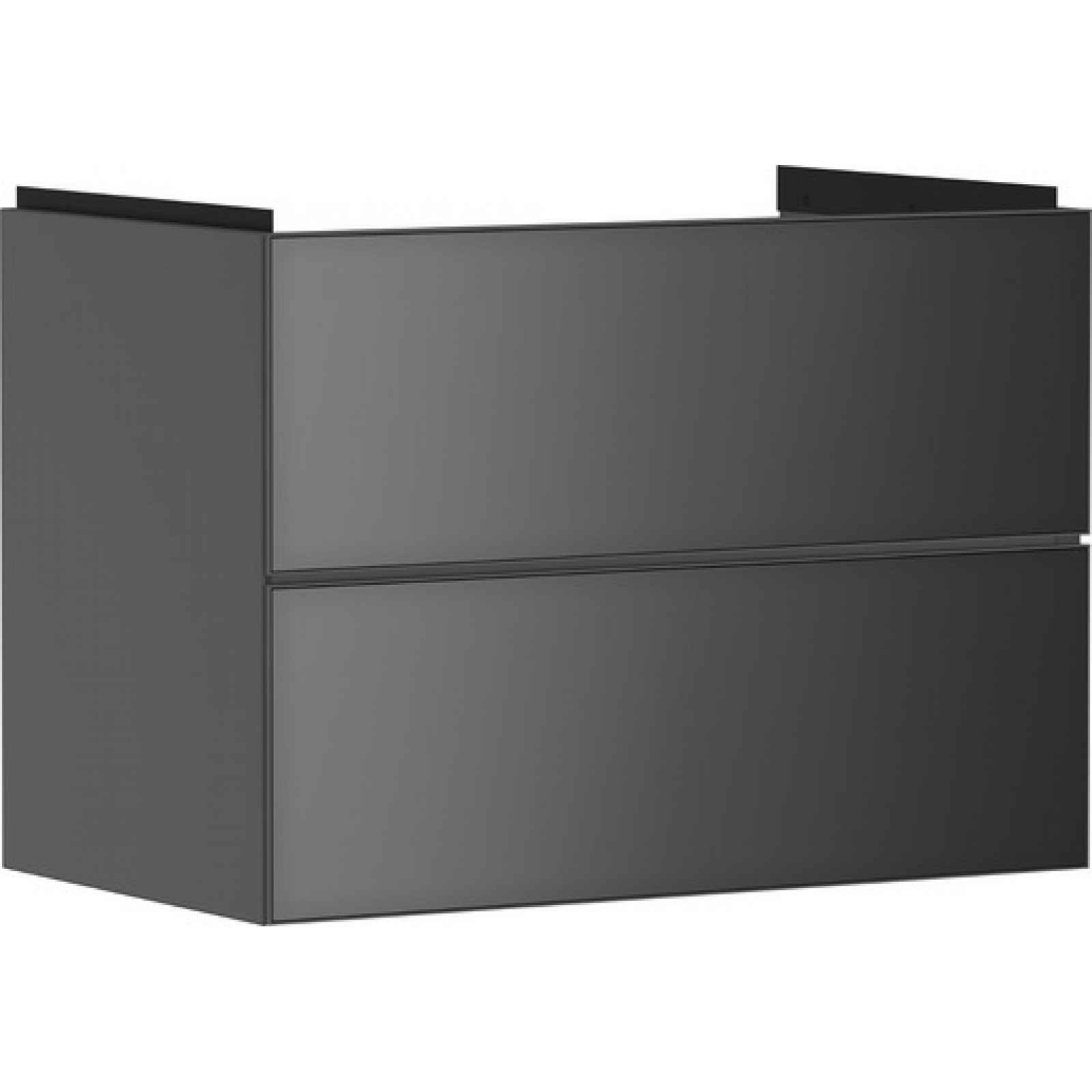Skříňka pod umyvadlo bez umyvadla Hansgrohe Xevolos E 78x57,5x47,5 cm břidlicová matná šedá mat 54180770