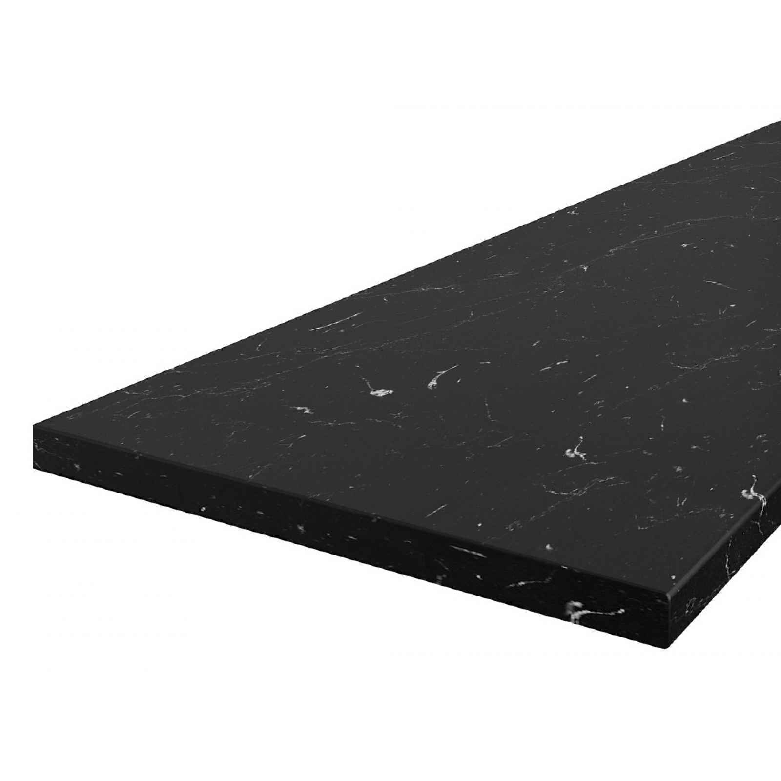 Kuchyňská pracovní deska 230 cm, černý mramor