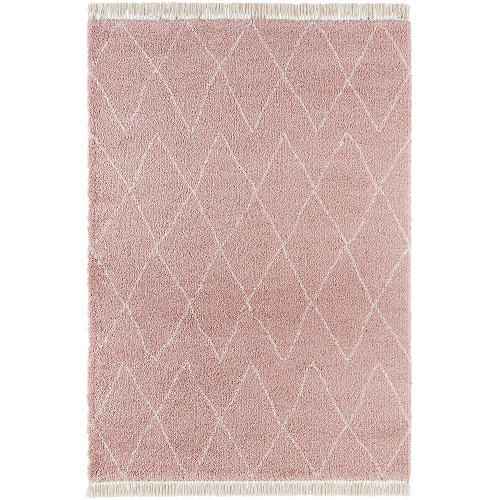 Růžový koberec Mint Rugs Jade, 160 x 230 cm