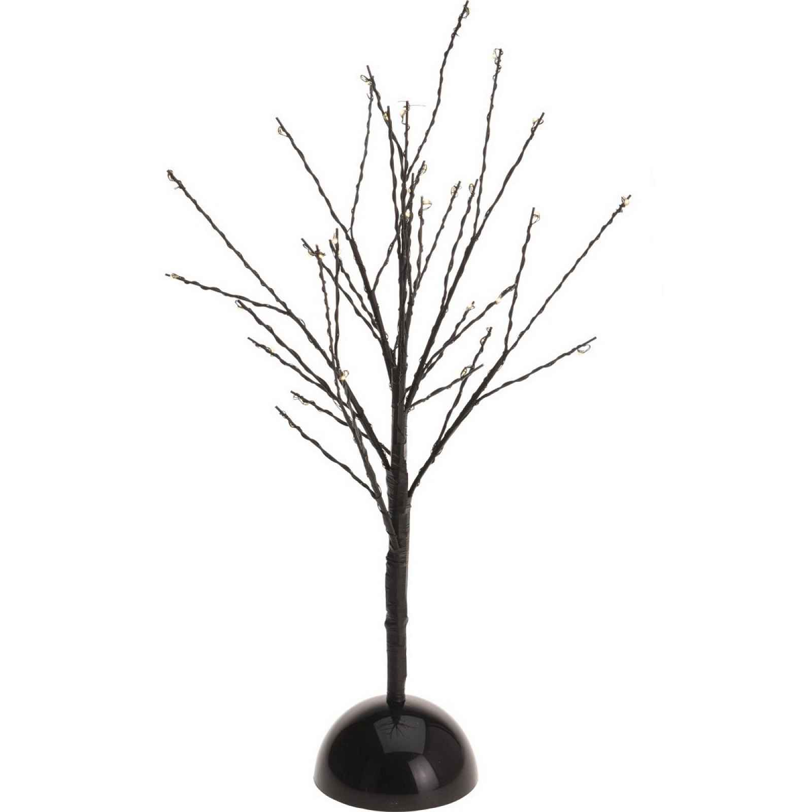 LED dekorace Silhouette tree, 40 cm