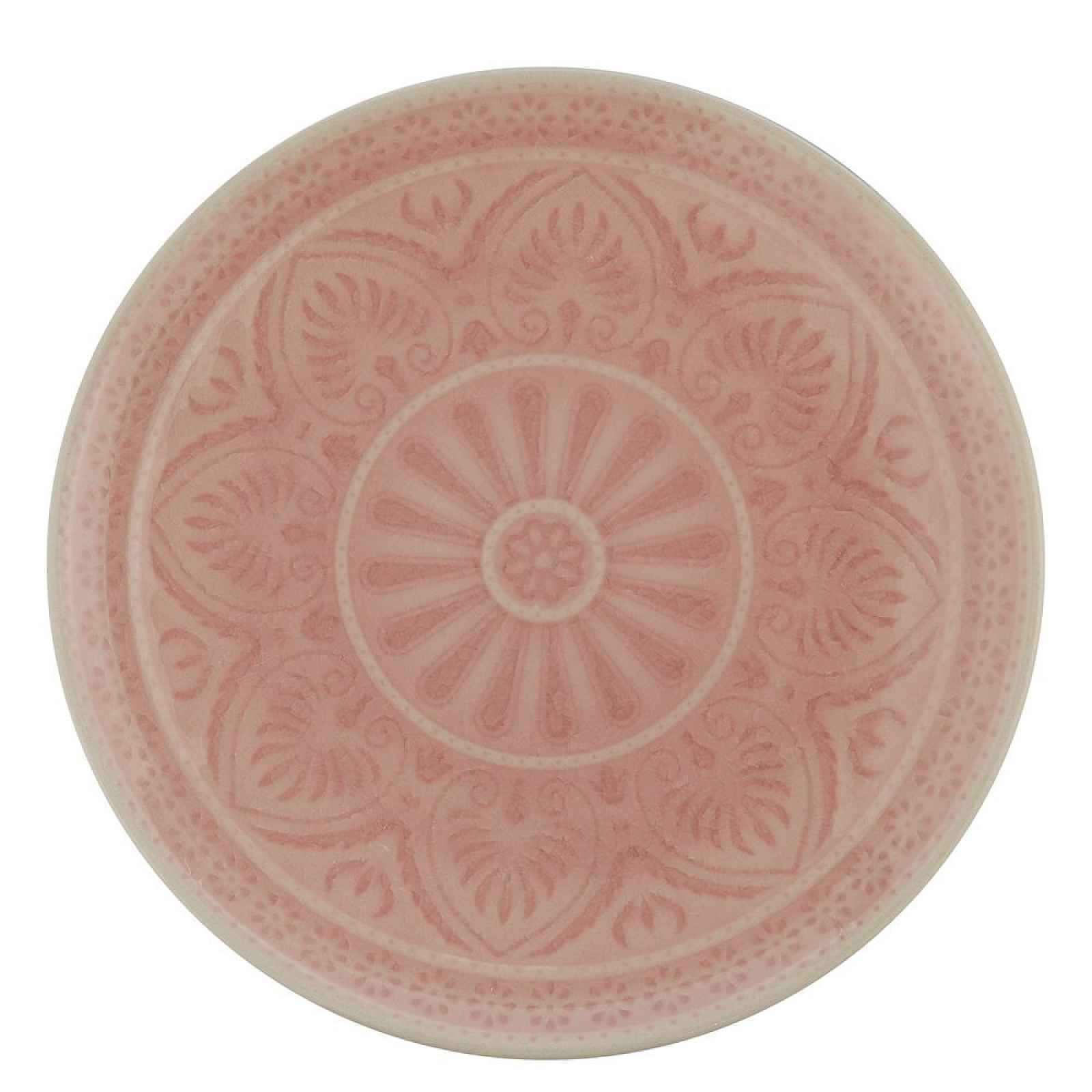 Butlers SUMATRA Talíř 21 cm - sv. růžová