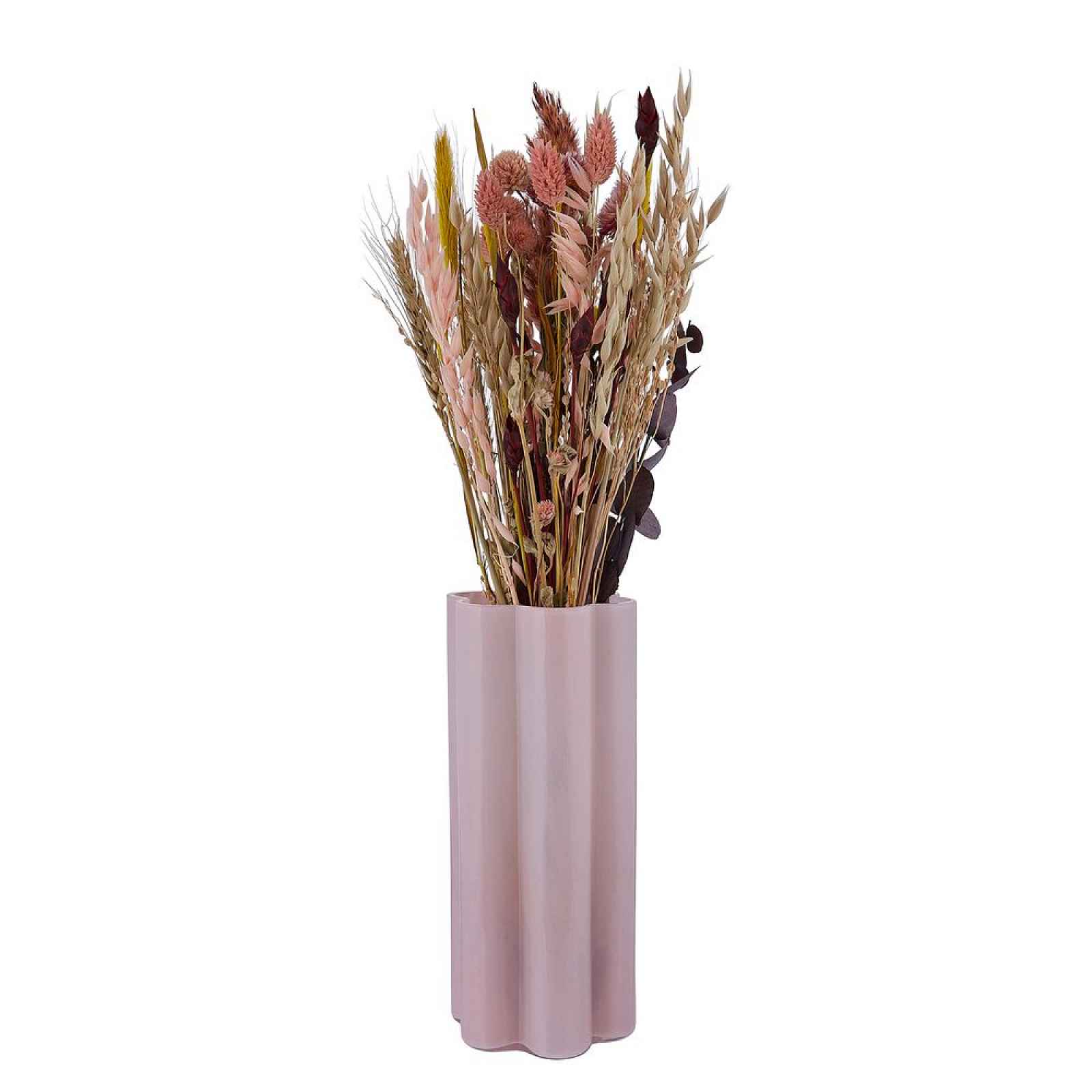 Butlers BLOSSOM Váza 23 cm - sv. růžová