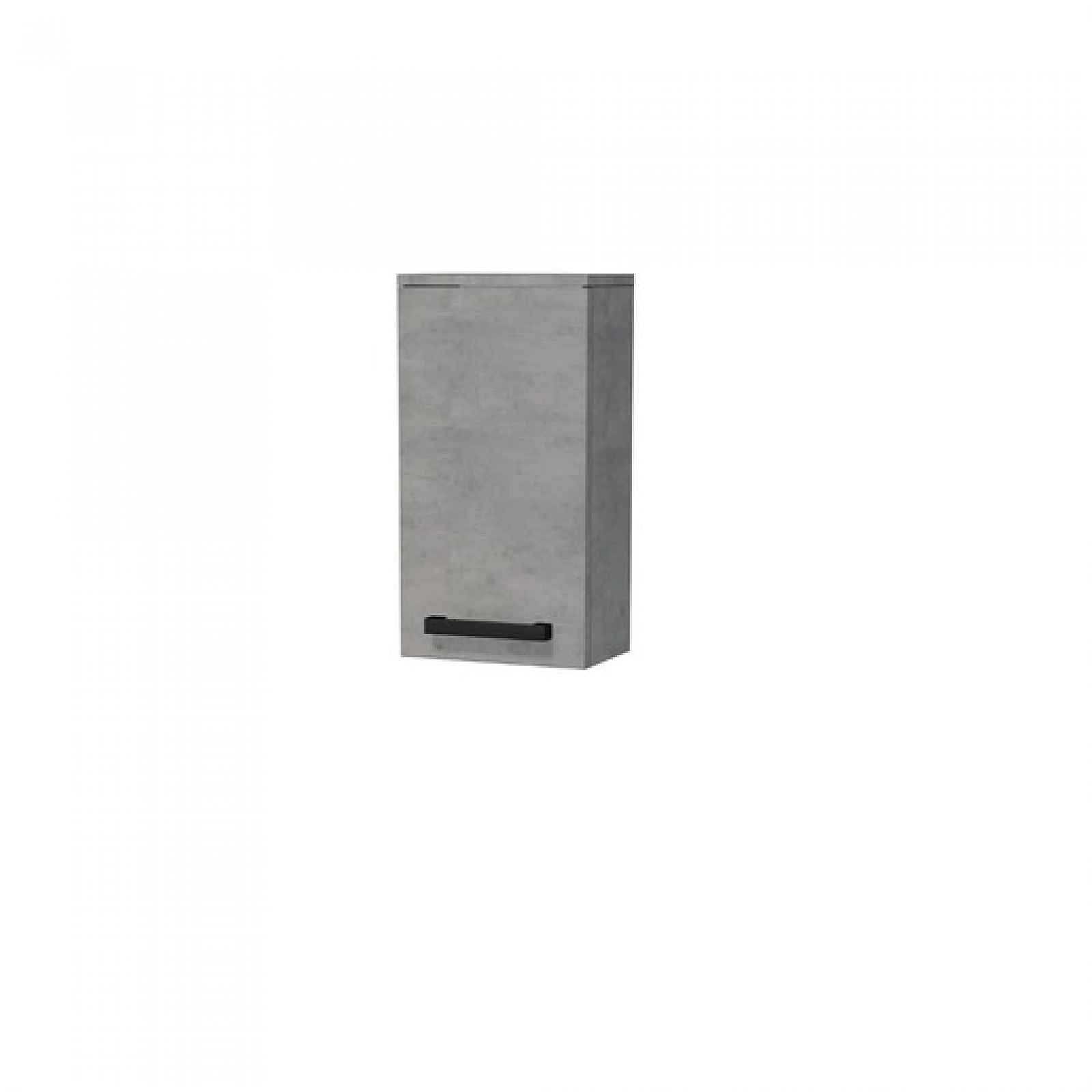 Koupelnová skříňka nízká SAT Cube Way 32,5x63x20 cm beton mat CUBE3CH32BE