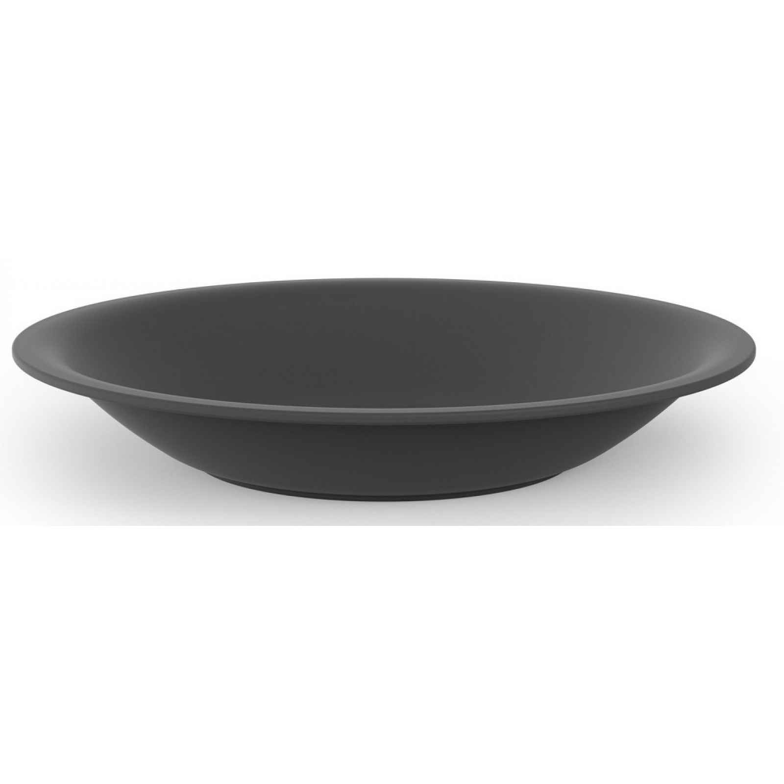 Talíř Caruba Eco 21 cm, černý