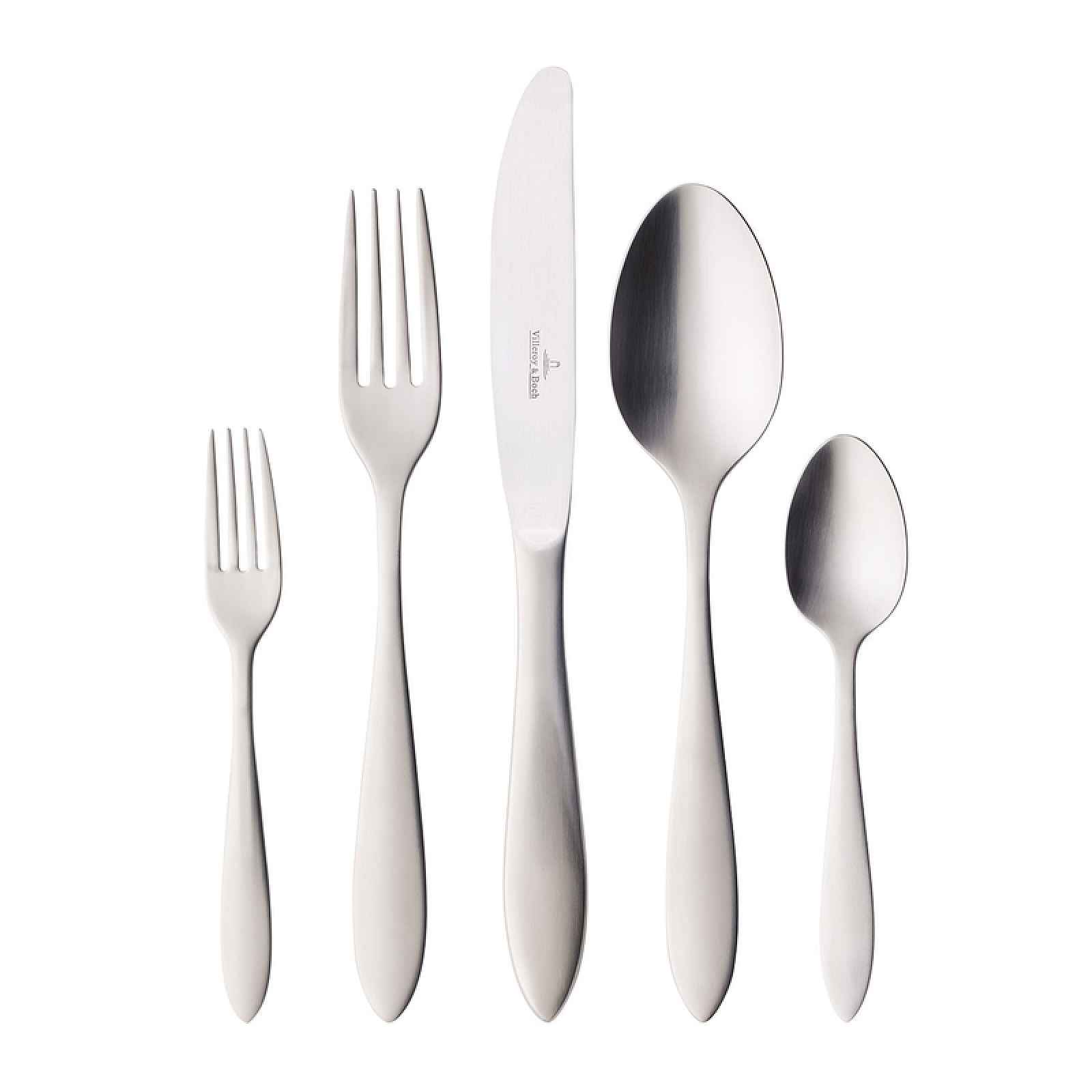 Villeroy & Boch Arthur brushed sada příborů, matné, 30 ks