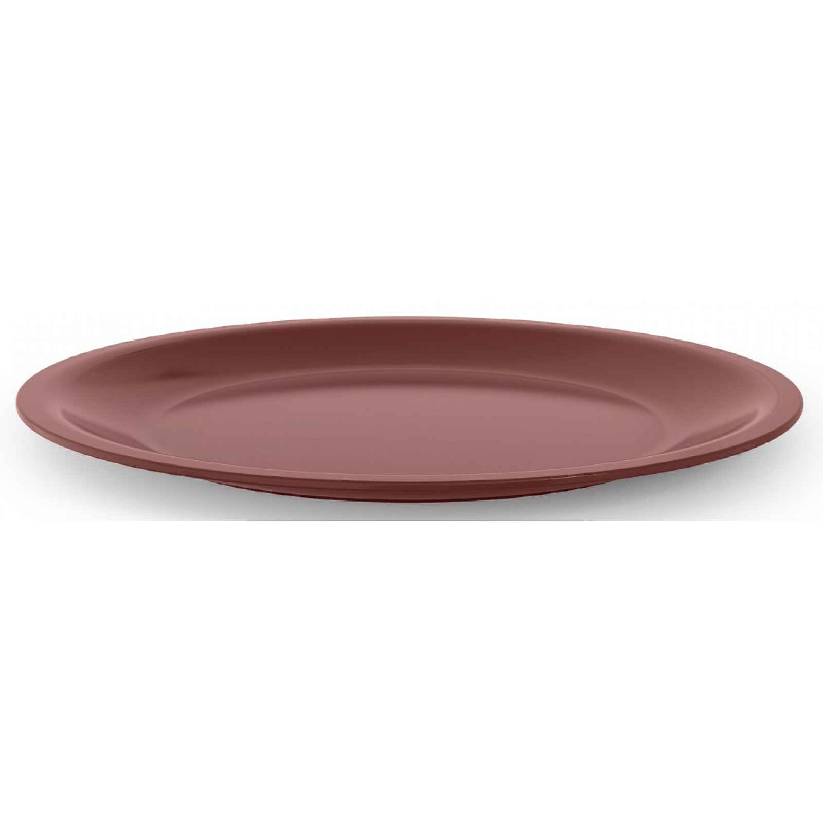 Talíř Caruba Eco 26 cm, cihlový