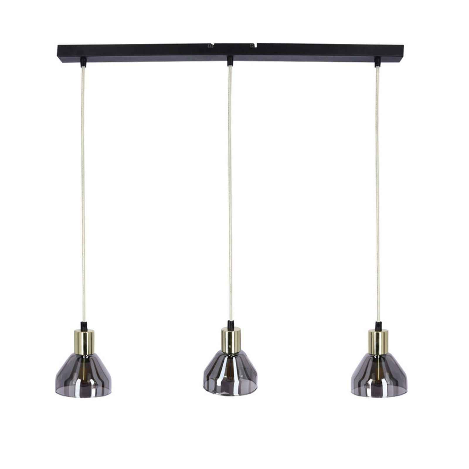 Závěsná lampa Gregory 3xE14 na liště