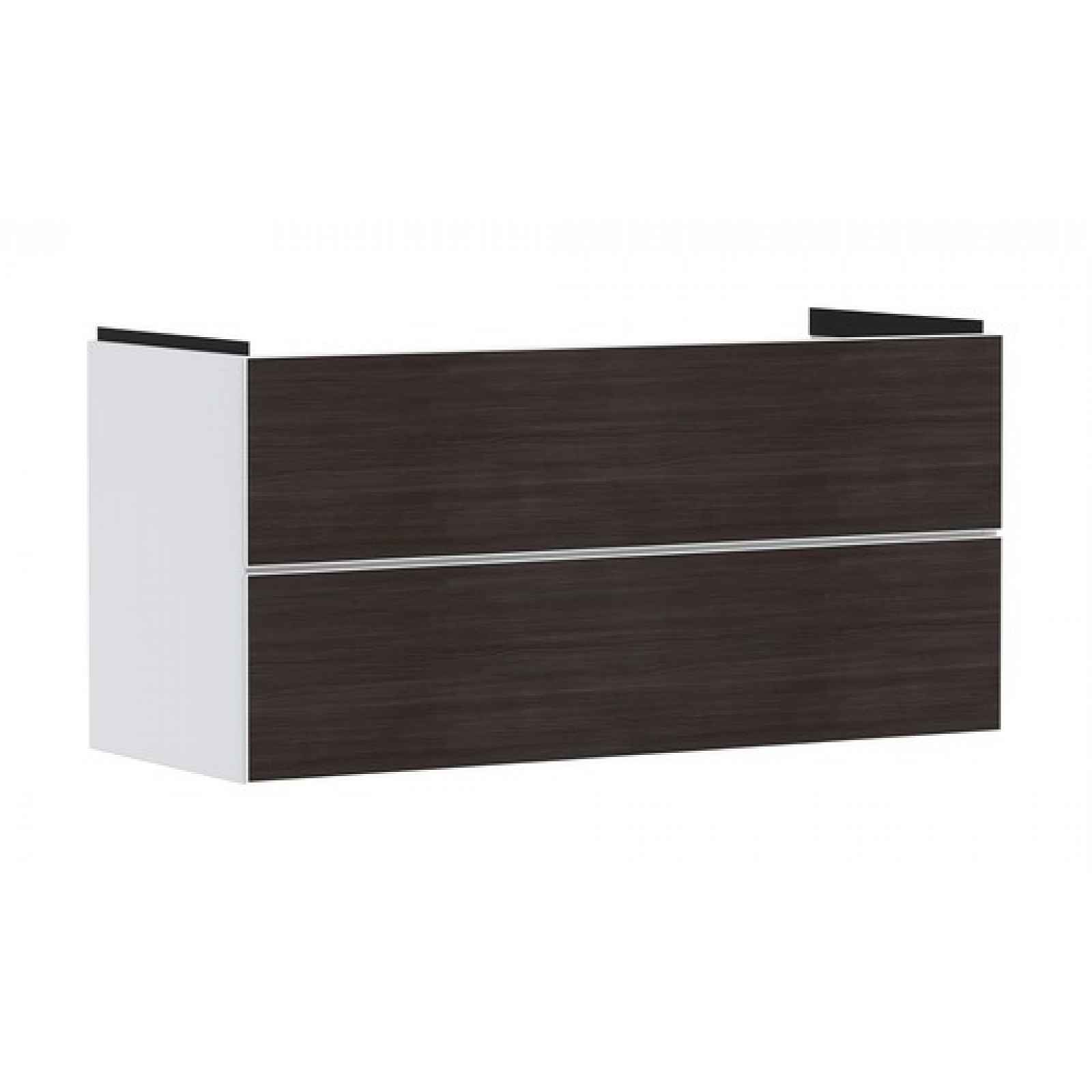 Skříňka pod umyvadlo bez umyvadla Hansgrohe Xevolos E 118x57,5x47,5 cm bílá matná 54184730