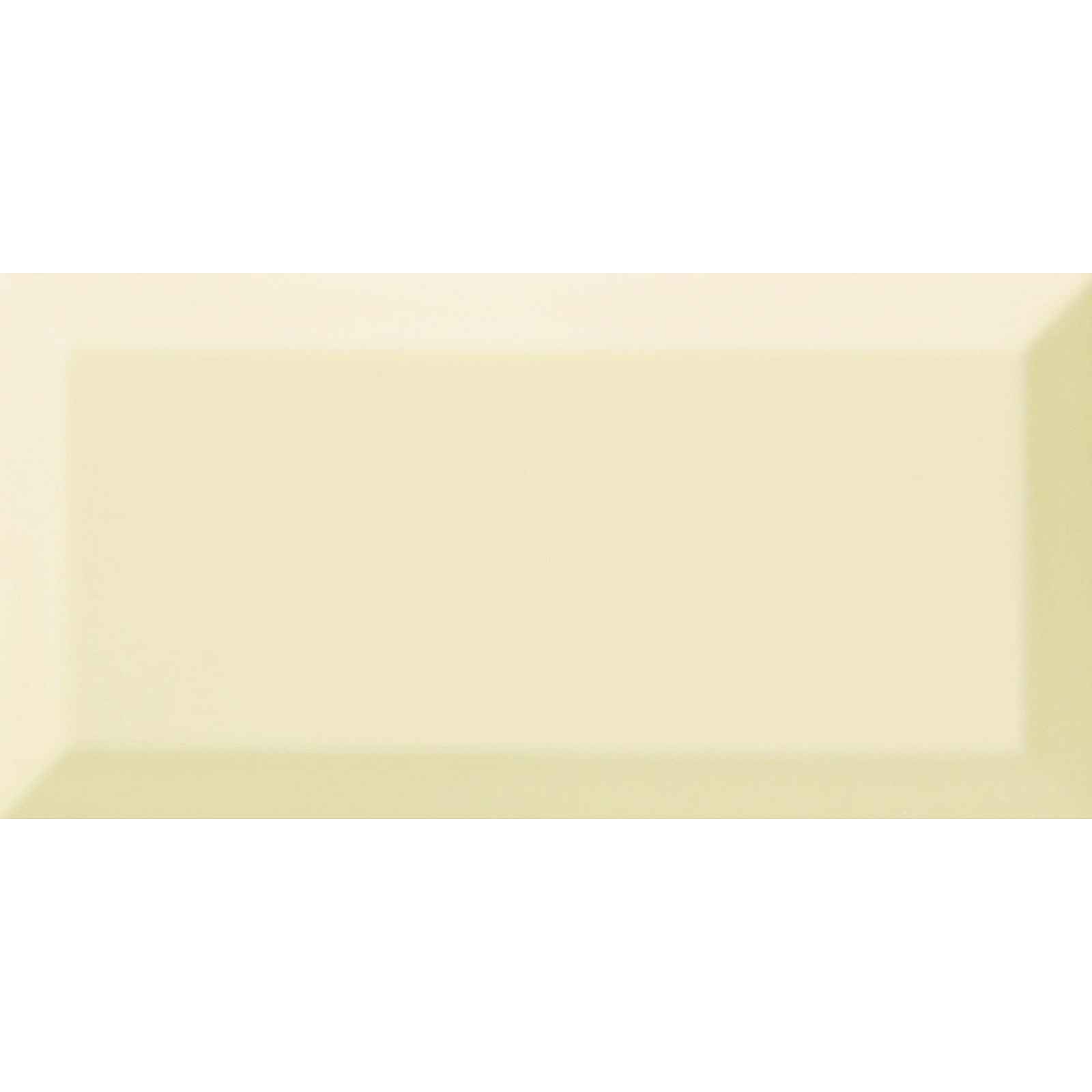 Obklad Ribesalbes Chic Colors beige bisel 7,5x15 cm lesk CHICC1973