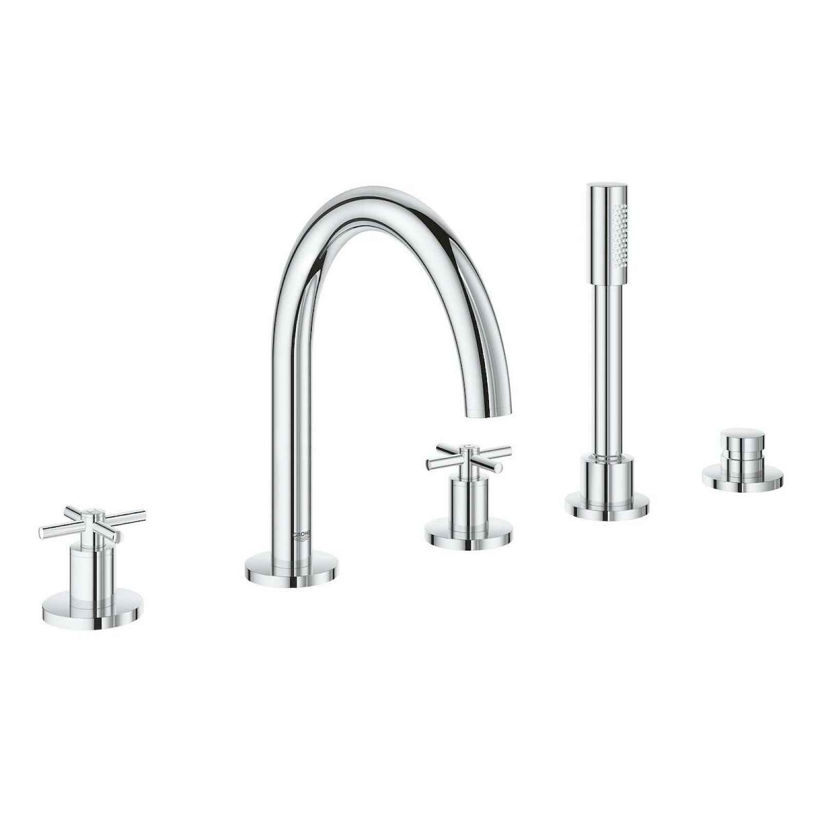 Vanová baterie Grohe Atrio se sprchovým setem chrom 19923003