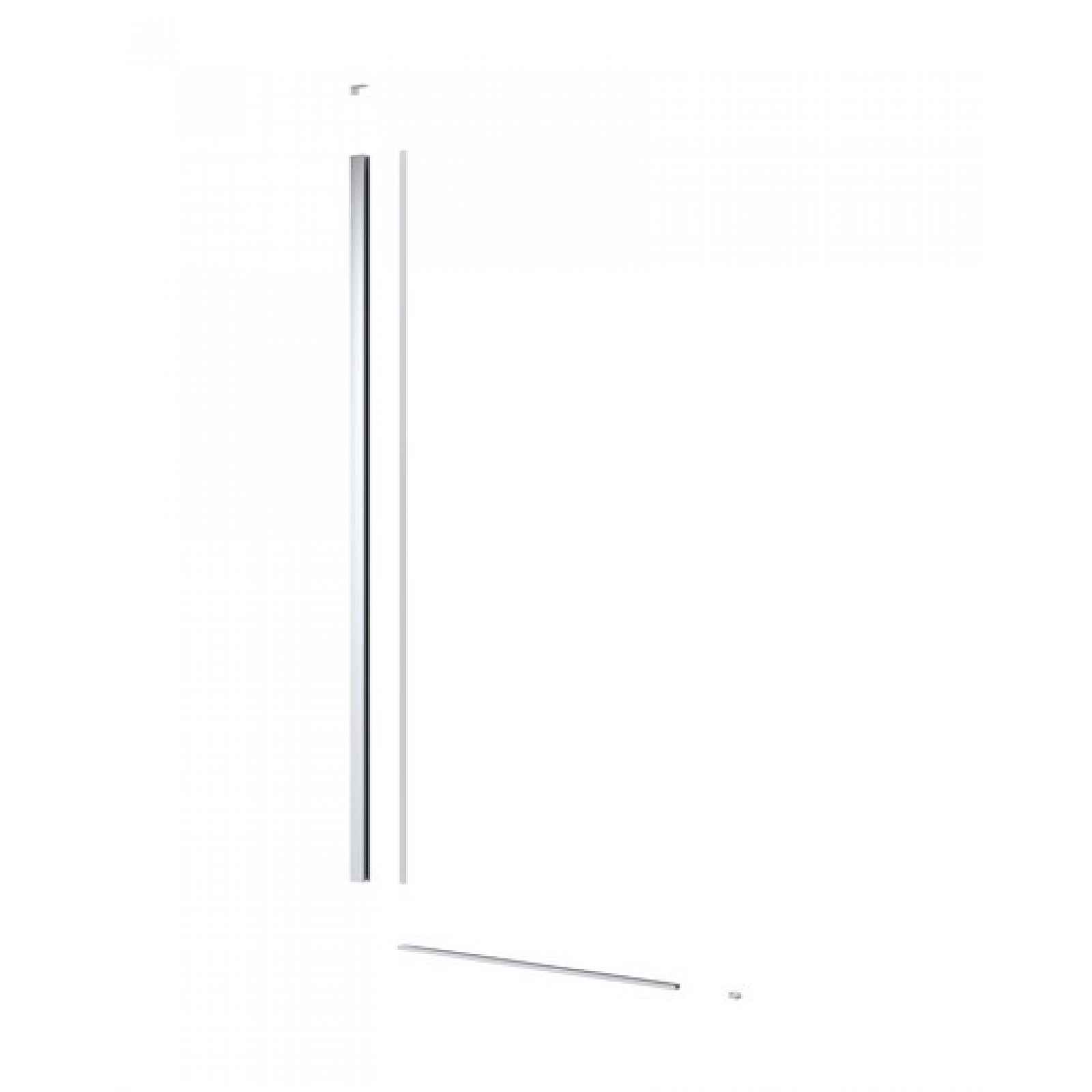 Set pro snížený walk-in výška 100 cm SAT chrom SATWISPROFIL