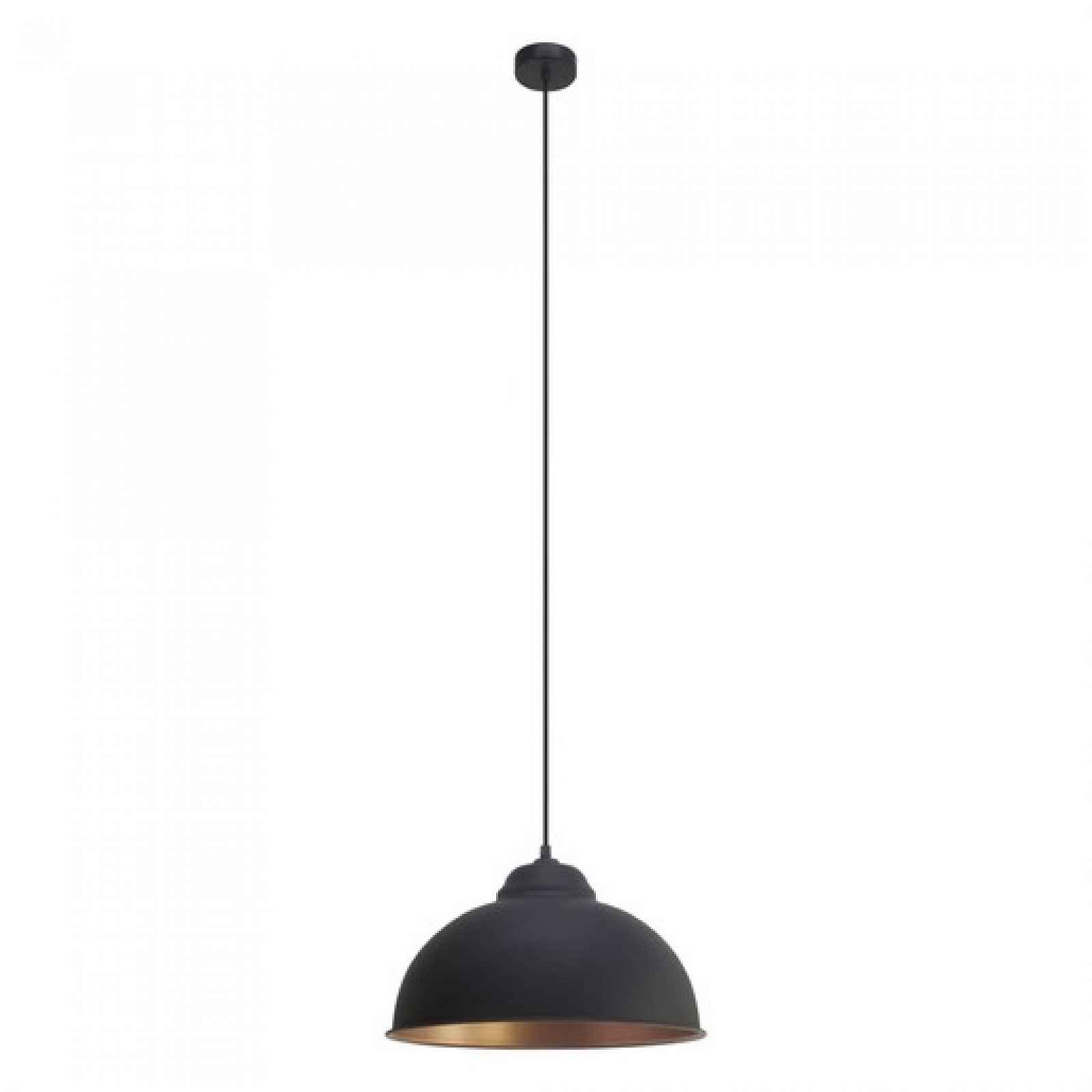 Led osvětlení Eglo Truro ocel černá, měď 49247